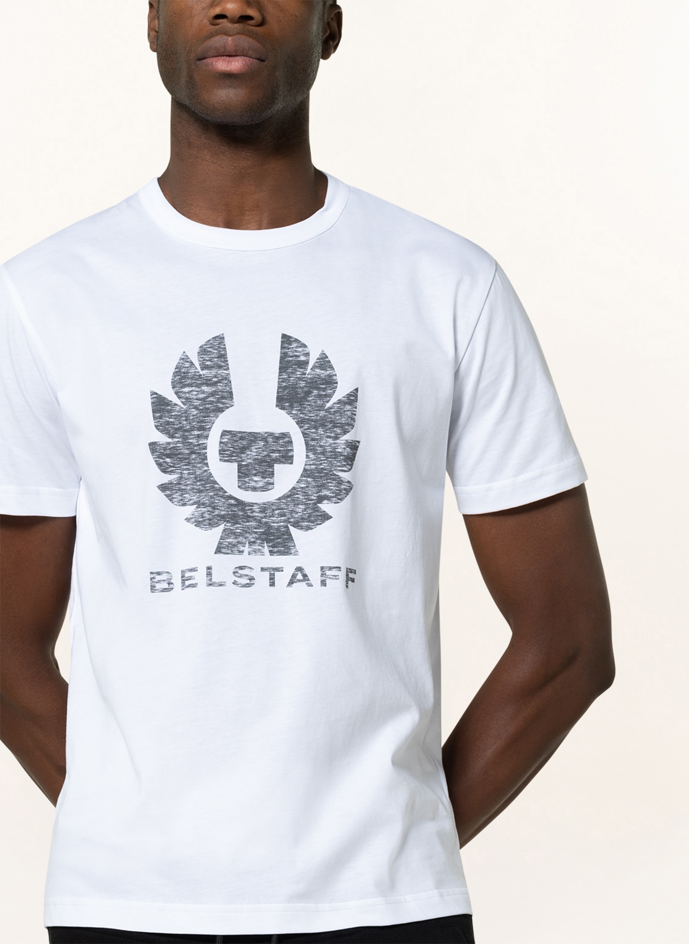 BELSTAFF T-shirt COTELAND, Color: WHITE (Image 4)
