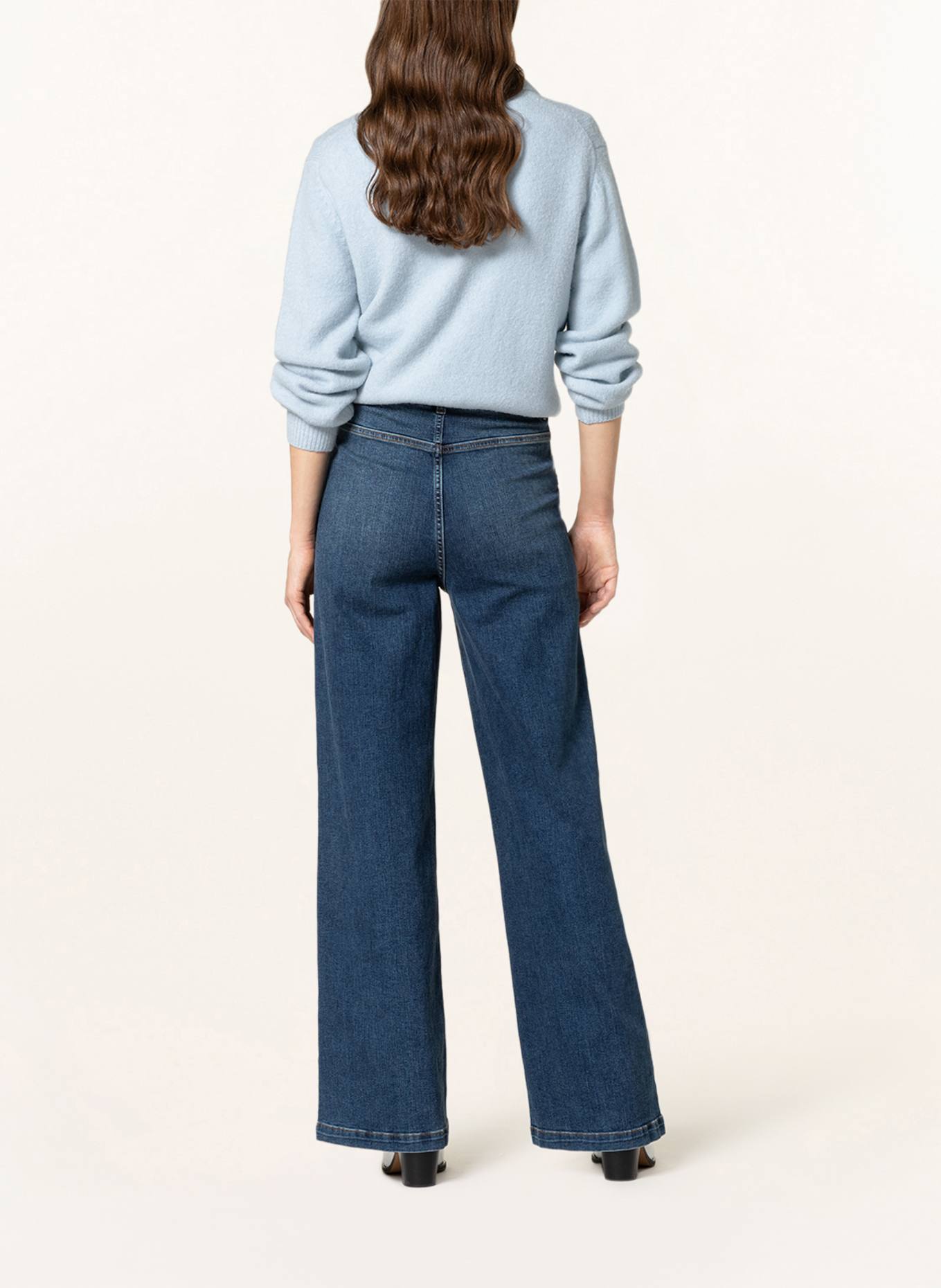 MOS MOSH Flared Jeans COLETTE JANE: 401 BLUE