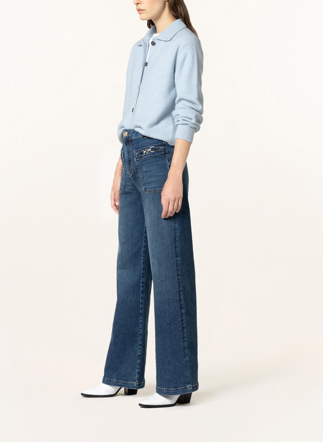 MOS MOSH Flared Jeans COLETTE JANE: 401 BLUE
