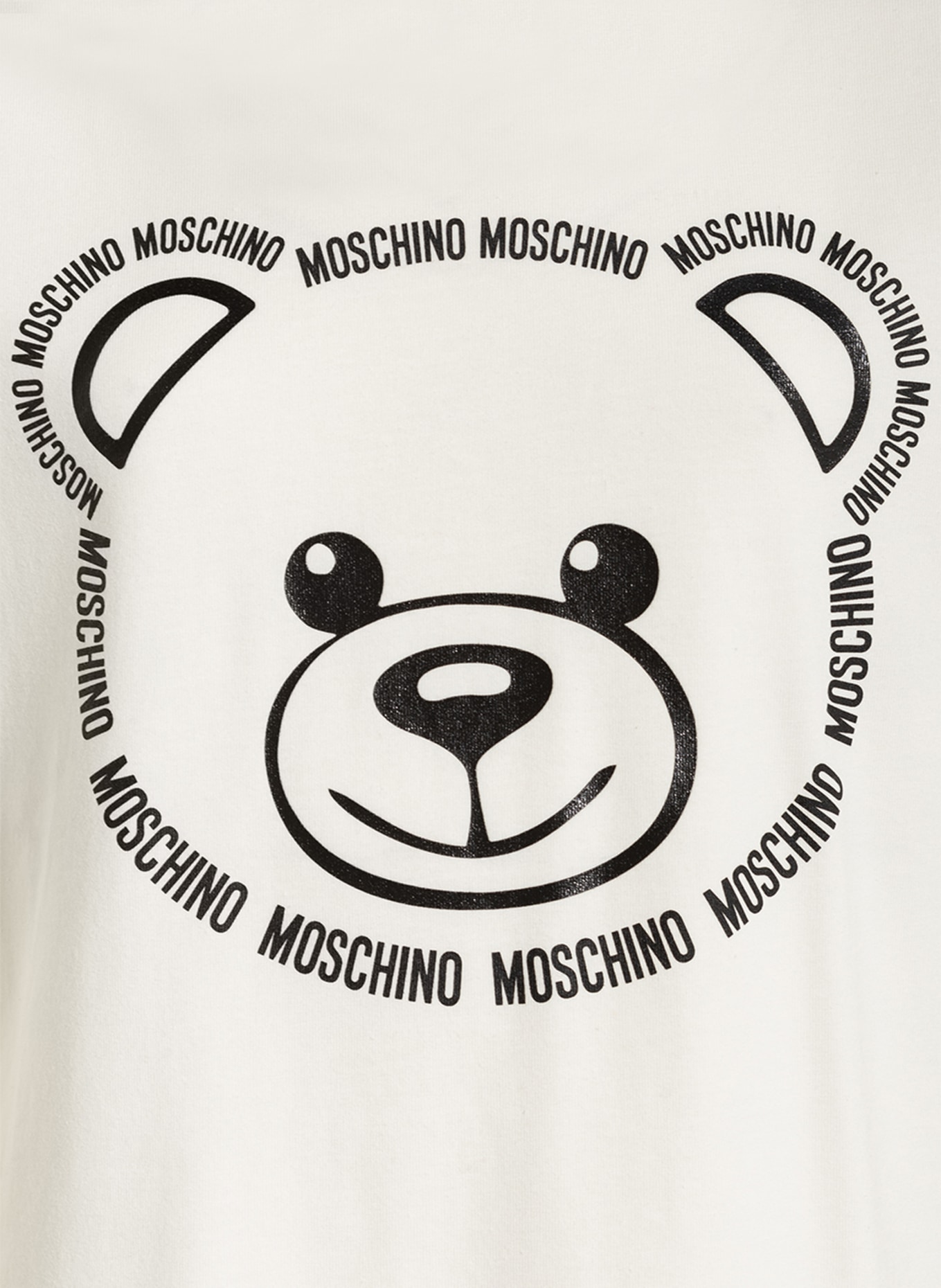 MOSCHINO T-Shirt, Farbe: WEISS/ SCHWARZ (Bild 3)