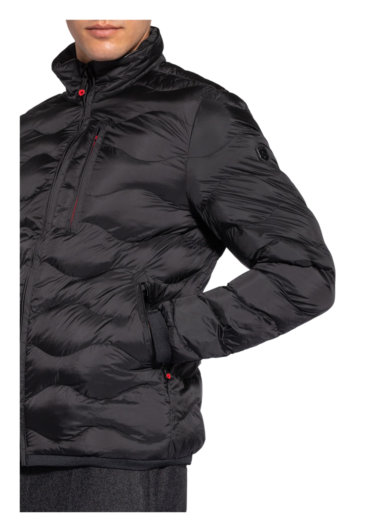 WELLENSTEYN Quilted jacket AIRWEIGHT, Color: BLACK (Image 4)