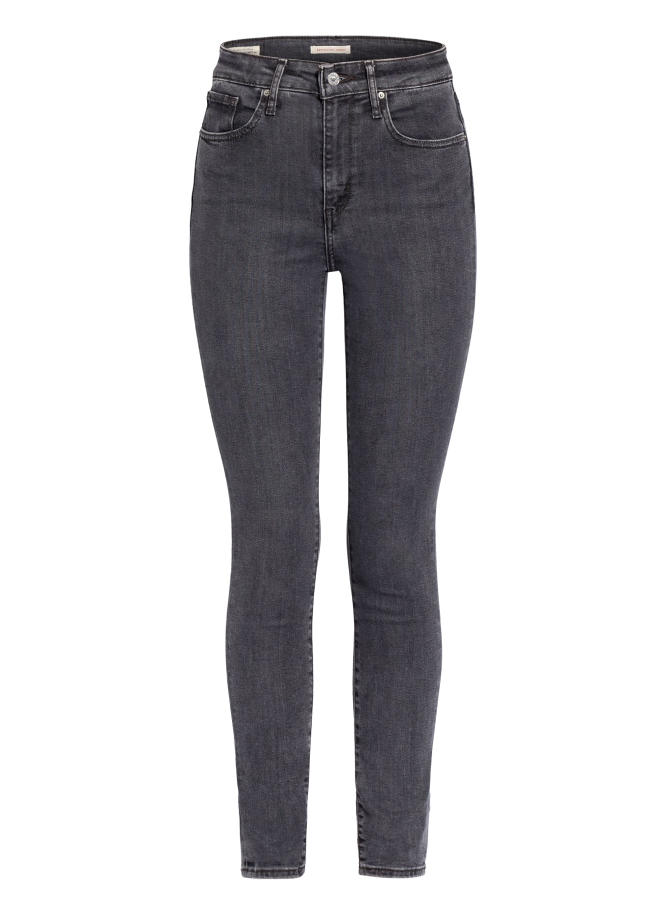 Levi's® Skinny Jeans 721, Farbe: 54 Blacks (Bild 1)