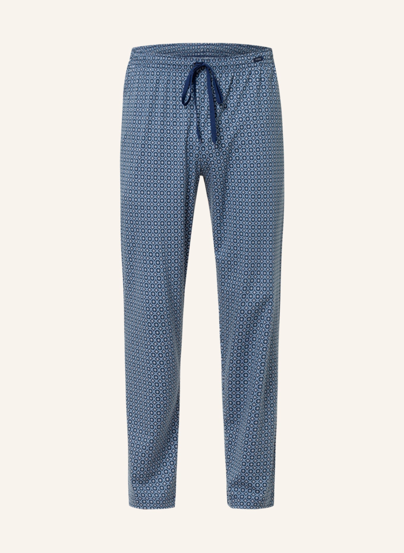 mey Lounge pants series VESANTO, Color: DARK BLUE/ LIGHT BLUE (Image 1)