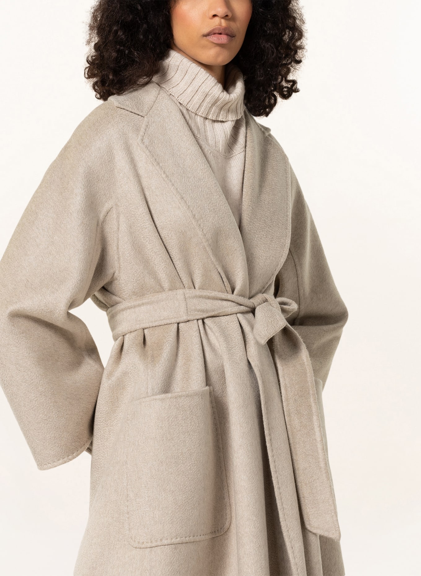 Max Mara Cashmere coat LABBRO, Color: BEIGE (Image 4)