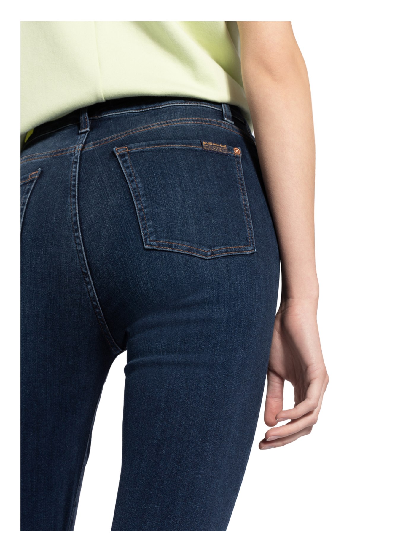 7 for all mankind Skinny Jeans AUBREY, Color: STARLIGHT SLIM ILLUSION LUXE DK DARK BLUE (Image 5)