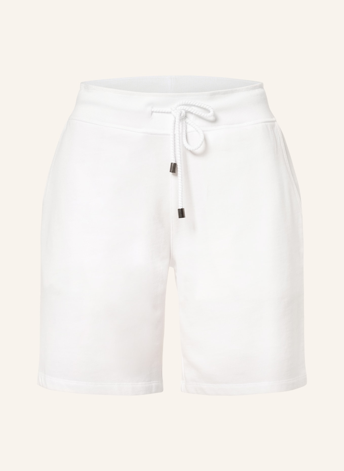 Juvia Sweat shorts, Color: WHITE (Image 1)