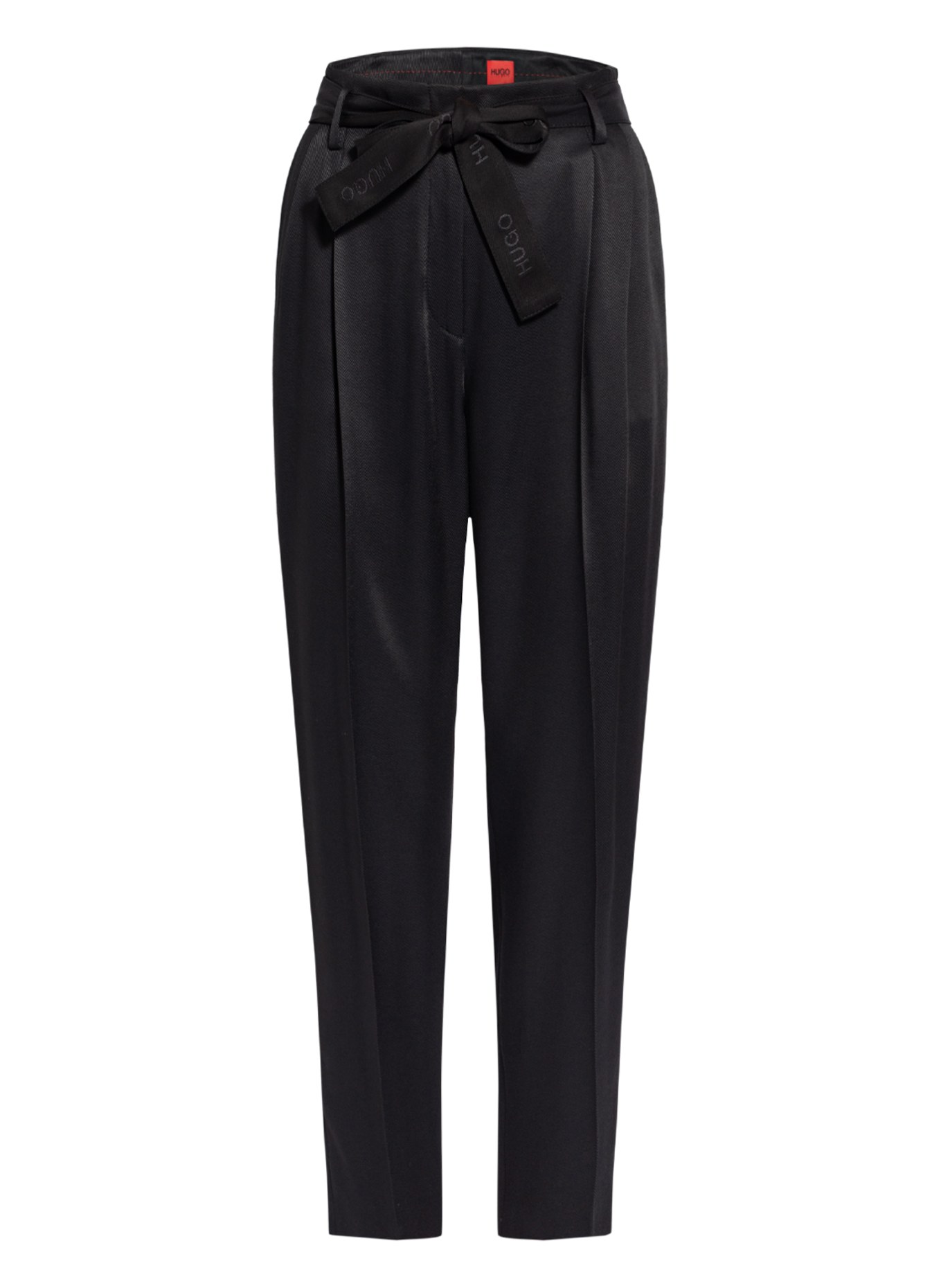 HUGO Trousers HERETA, Color: BLACK (Image 1)
