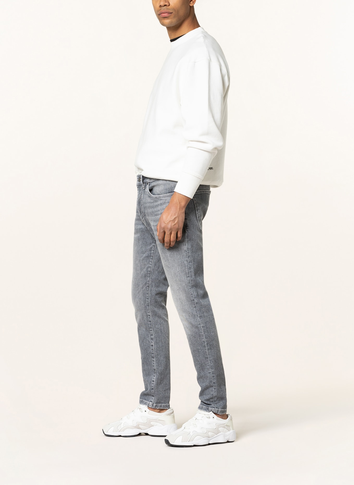 DRYKORN Jeans WEST Slim Fit, Farbe: 6400 GRAU (Bild 4)
