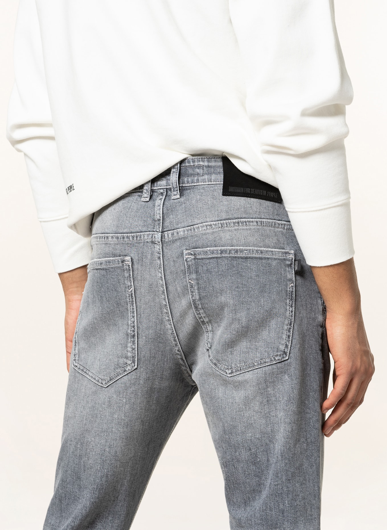 DRYKORN Jeans WEST Slim Fit, Farbe: 6400 GRAU (Bild 5)