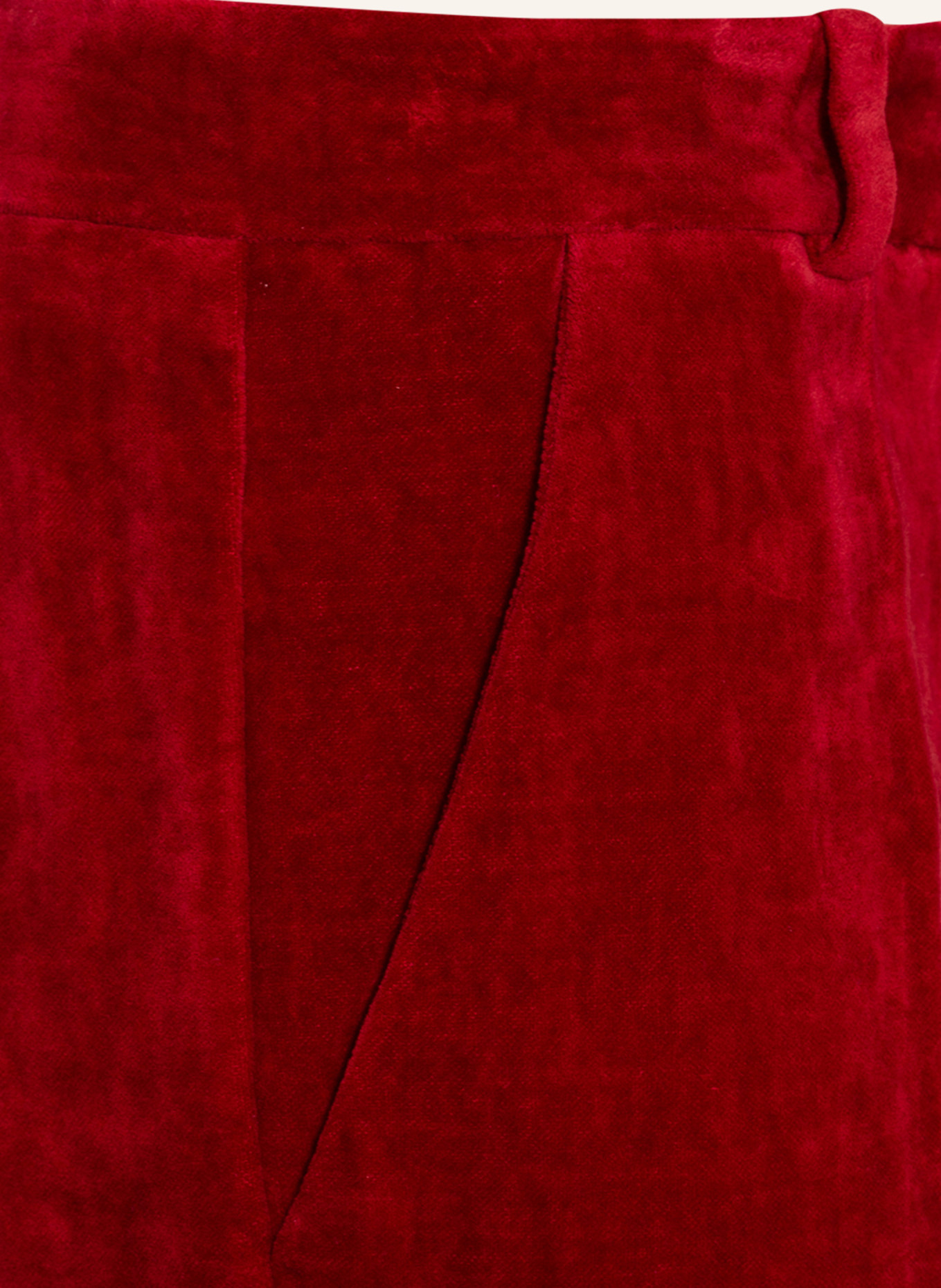 GUCCI Spodnie z aksamitu, Kolor: CZERWONY (Obrazek 3)