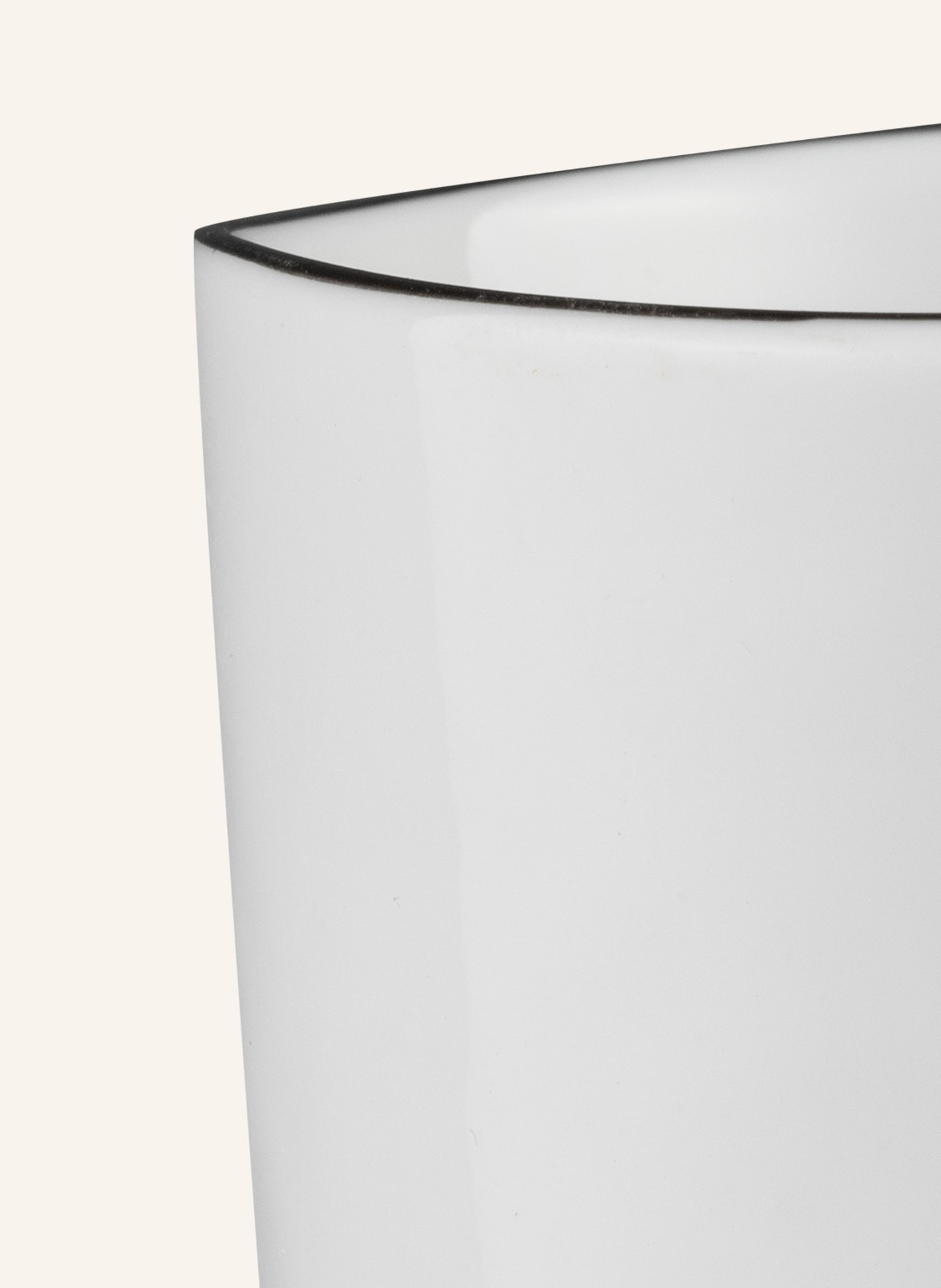 BROSTE COPENHAGEN Set of 4 mugs SALT, Color: WHITE/ BLACK (Image 3)