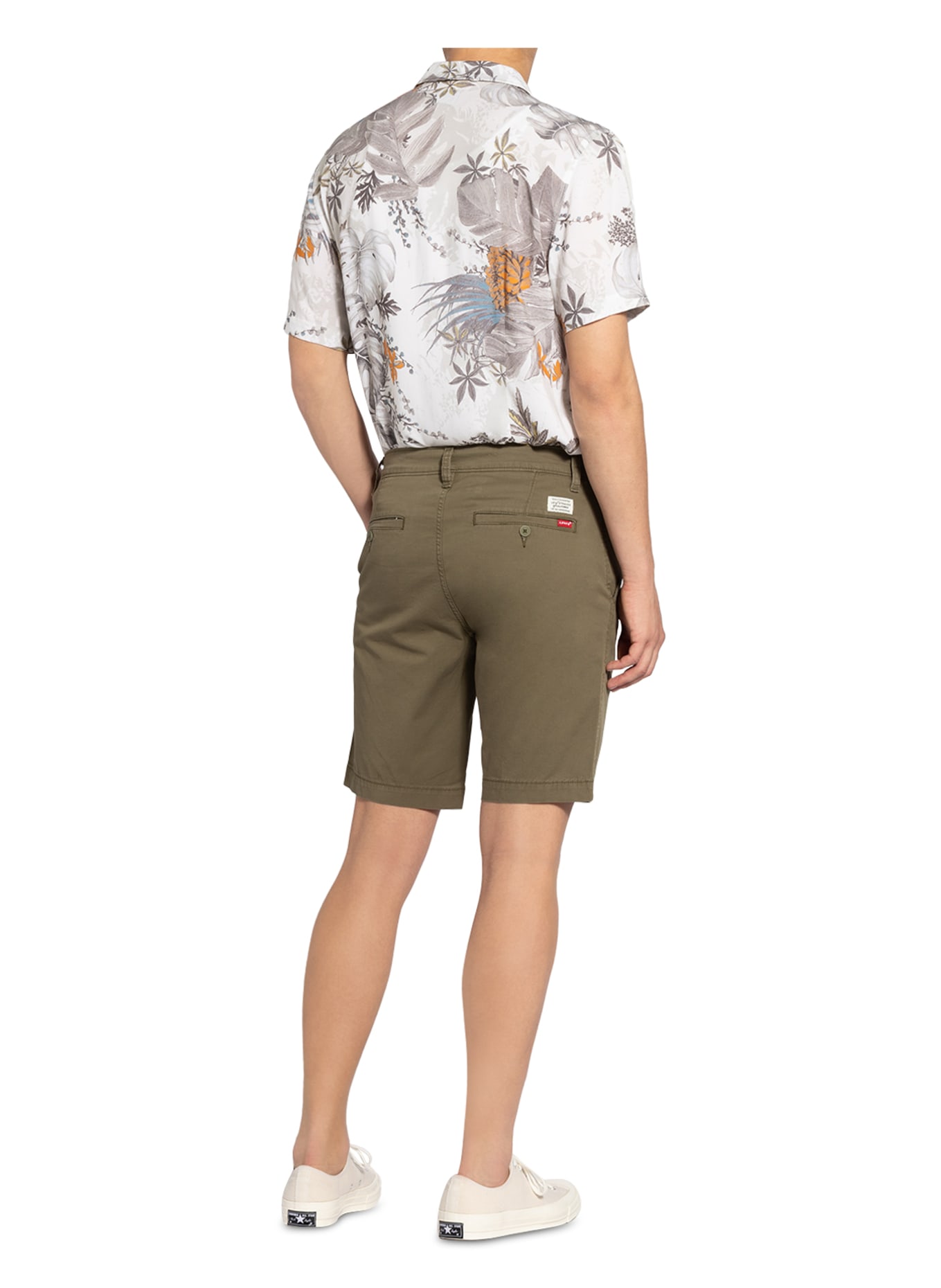 Levi's® Chino-Shorts Regular Fit, Farbe: KHAKI (Bild 3)