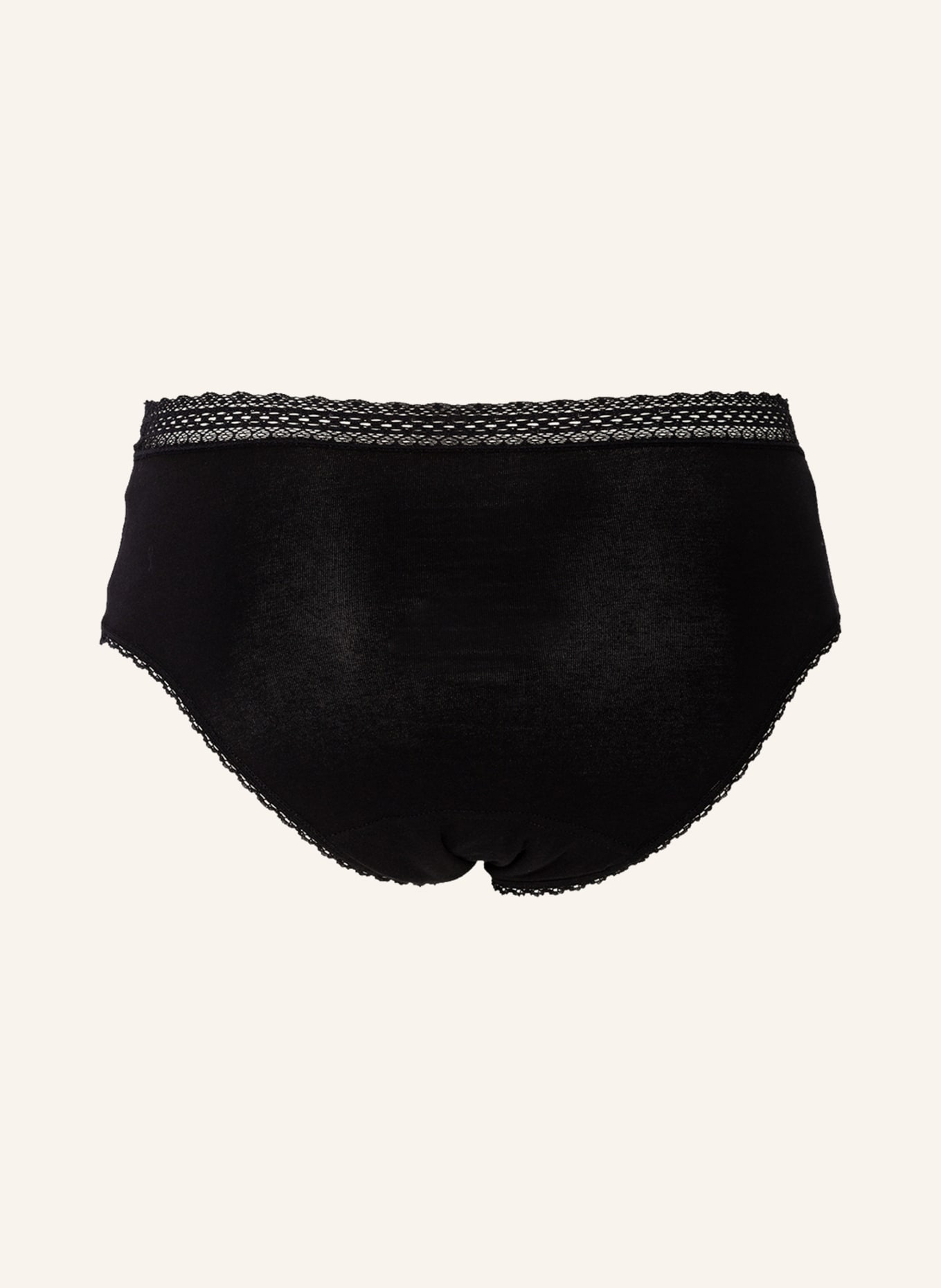 SCHIESSER 2-pack period panties SECRET CARE, Color: BLACK (Image 2)