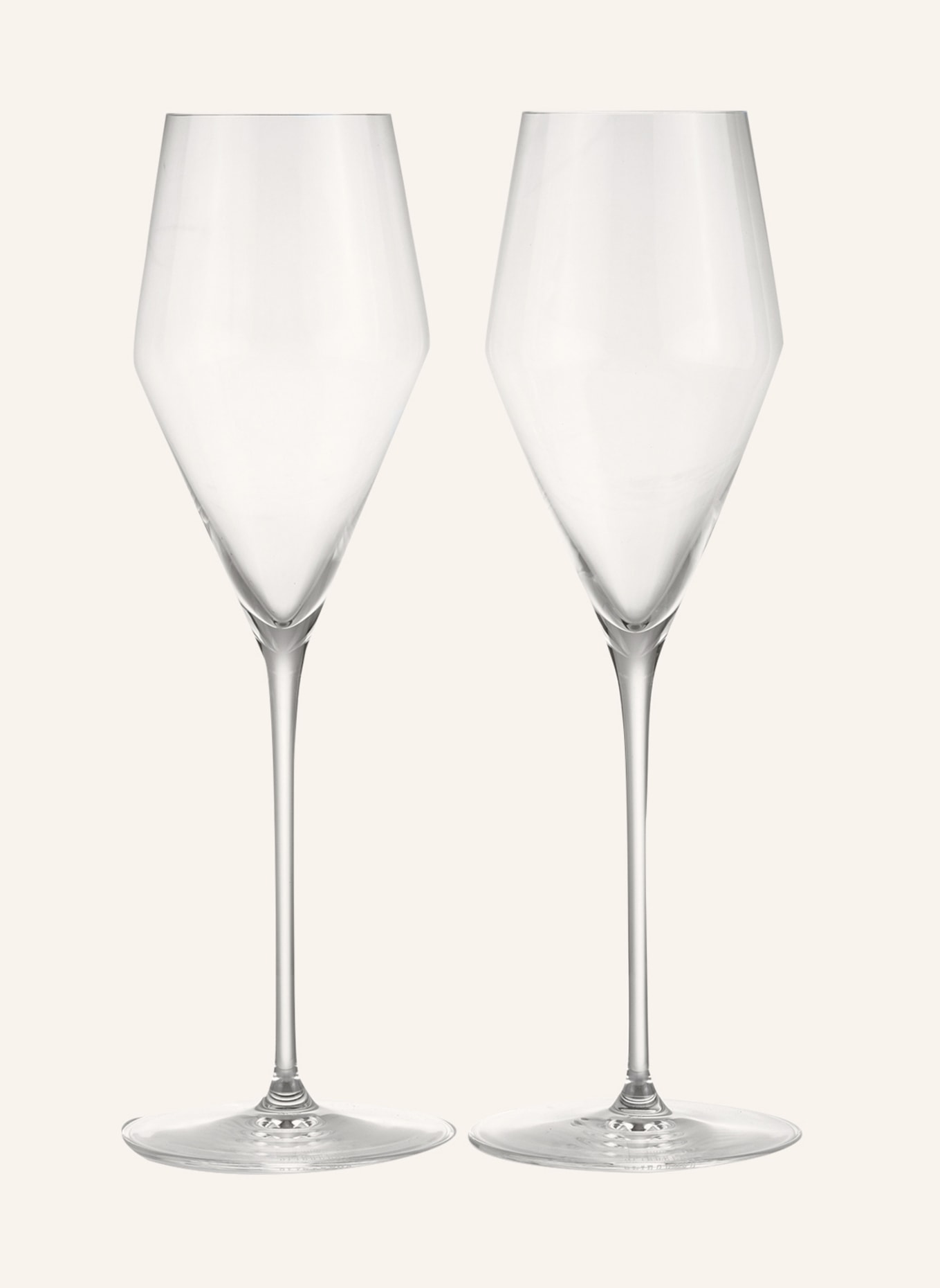 SPIEGELAU 2er-Set Champagnergläser DEFINITION , Farbe: WEISS (Bild 1)
