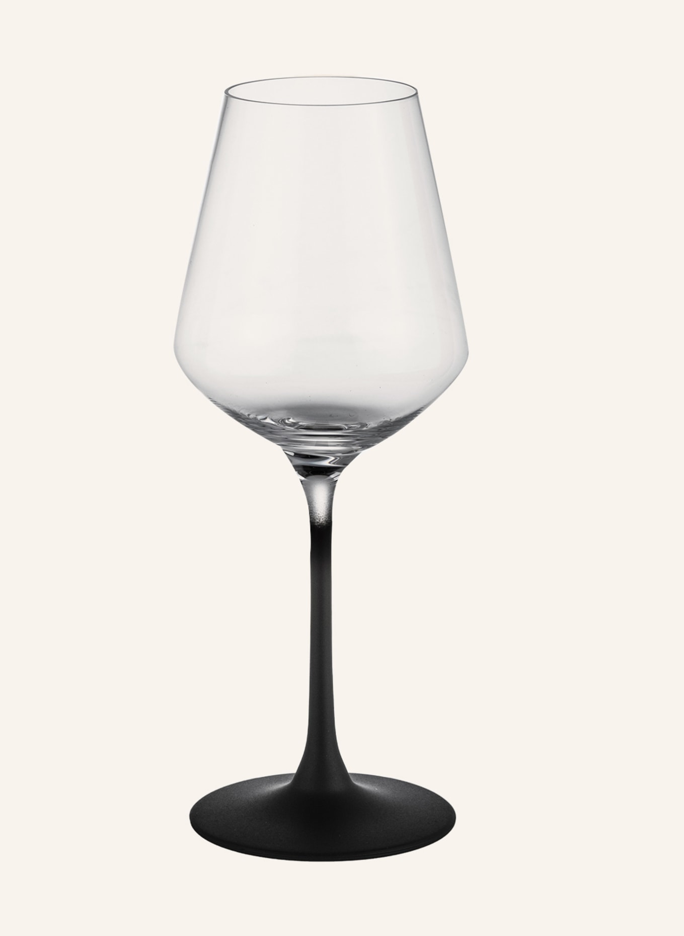 Villeroy & Boch Set of 4 wine glasses MANUFACTURE ROCK, Color: BLACK/ WHITE (Image 3)