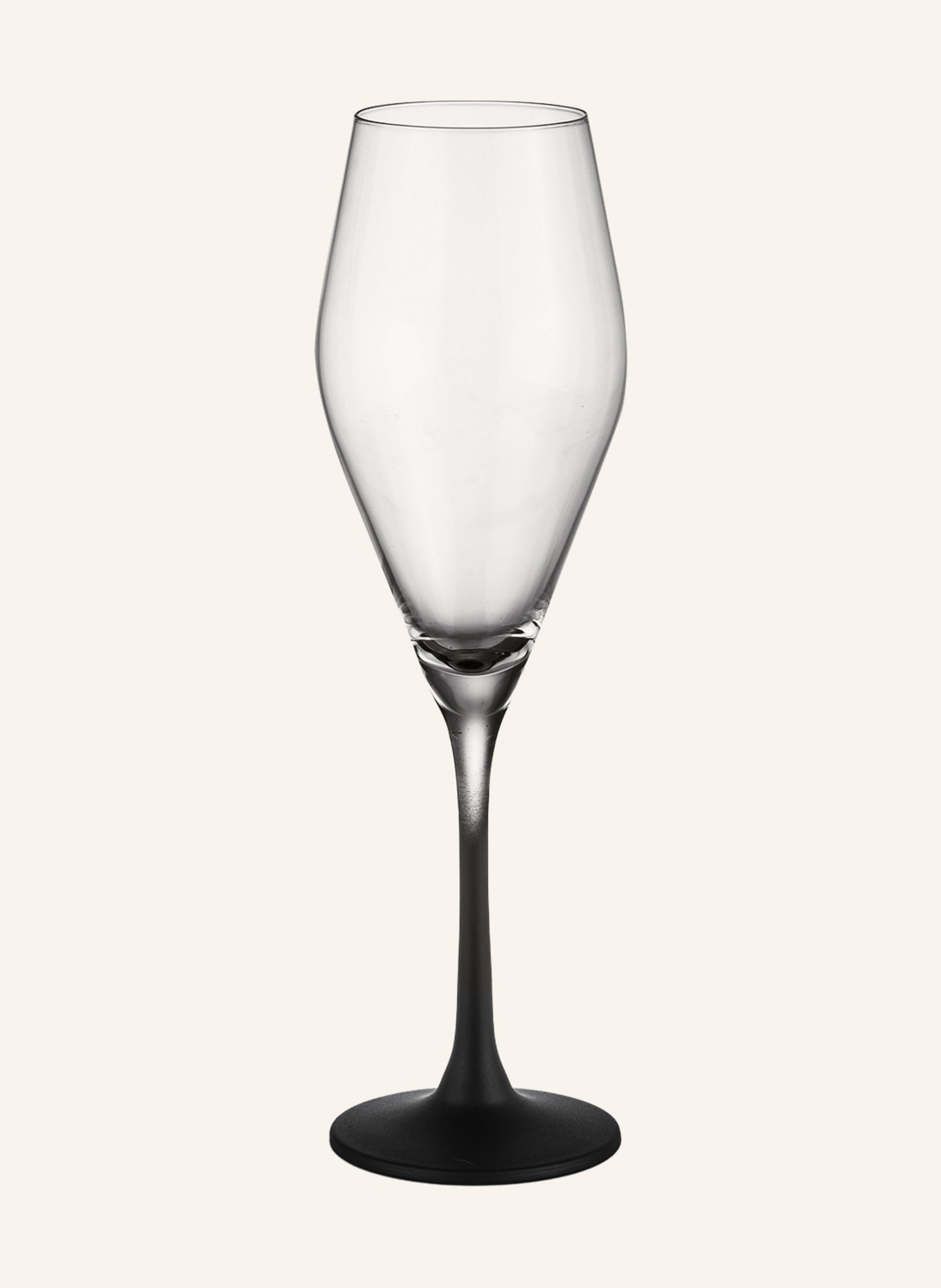 Villeroy & Boch Set of 4 champagne glasses MANUFACTURE ROCK, Color: BLACK/ WHITE (Image 3)