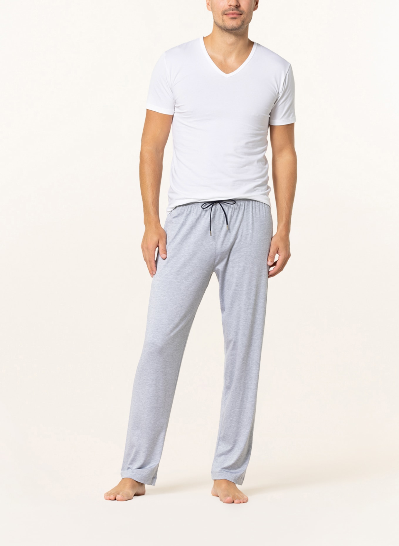 mey Pajama shirt series RE:THINK, Color: WHITE (Image 2)