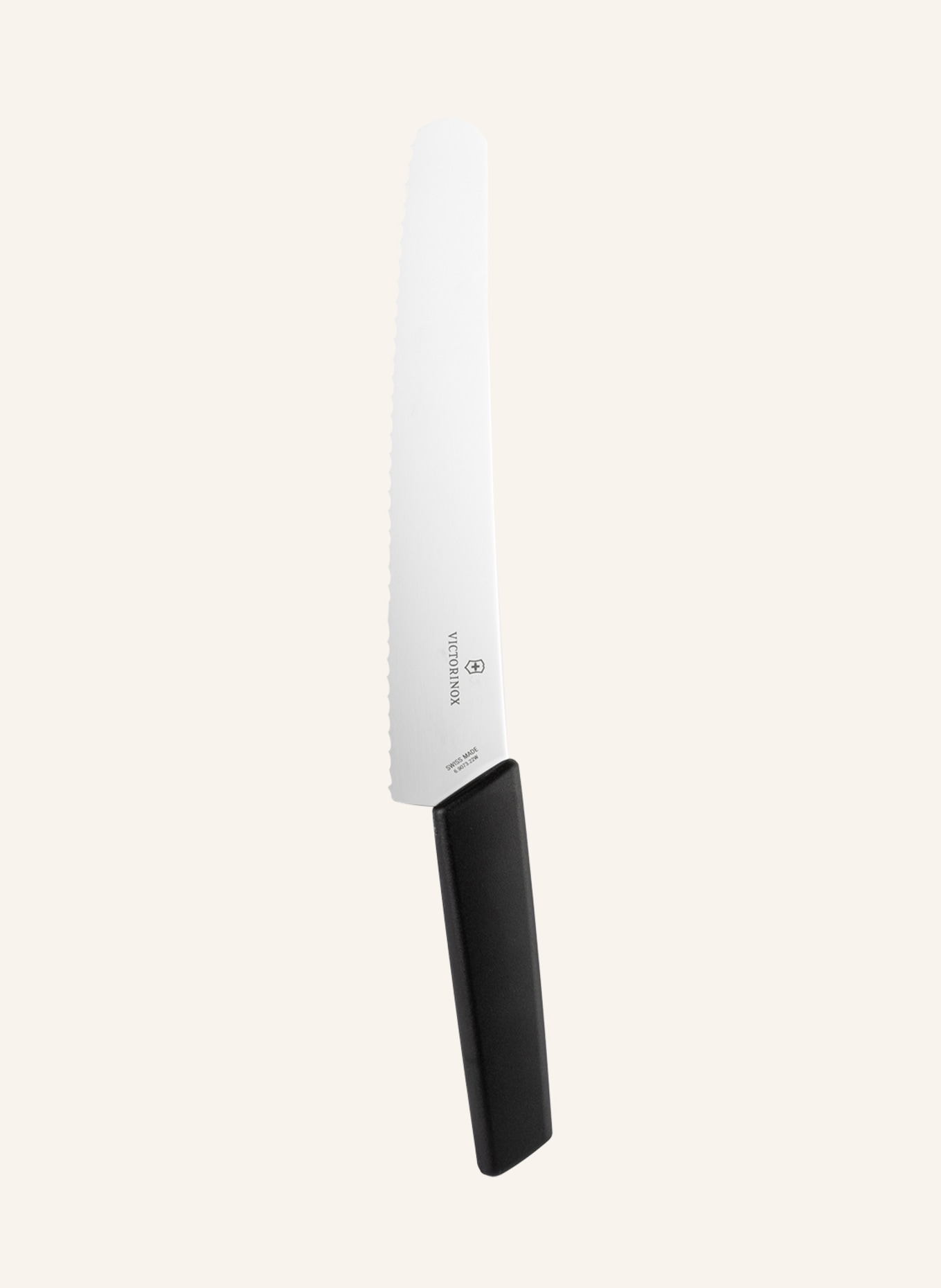VICTORINOX Bread knife, Color: BLACK/ SILVER (Image 1)