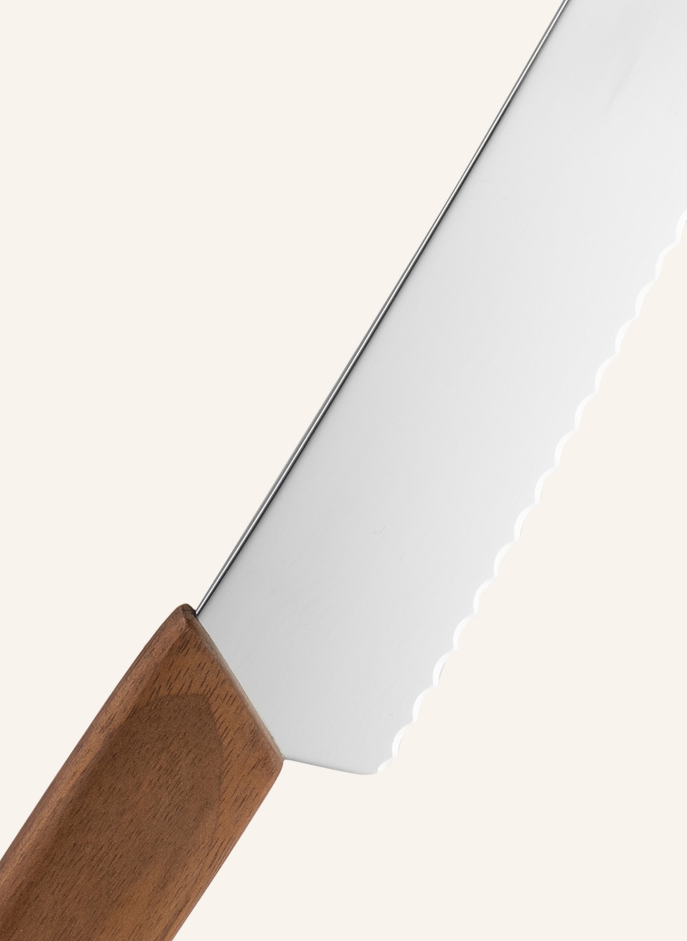 VICTORINOX Brotmesser: BRAUN / SILBER