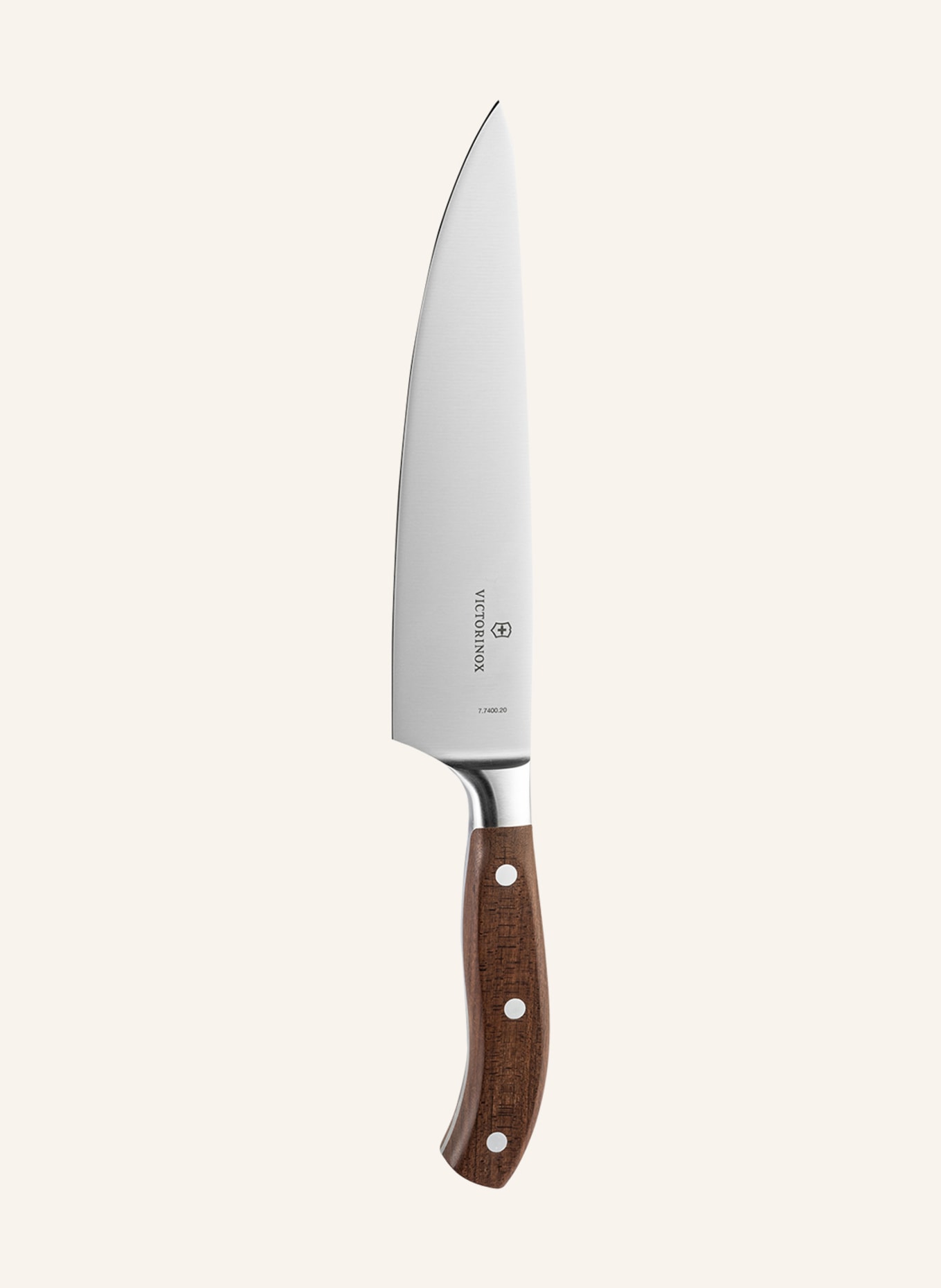 VICTORINOX Chef’s knife, Color: DARK BROWN/ SILVER (Image 1)