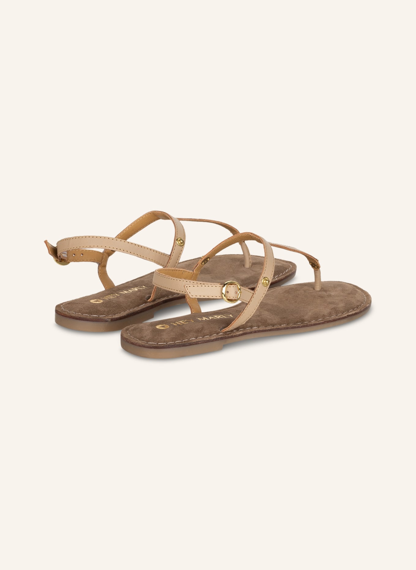 HEY MARLY Sandal base COMFORT, Color: TAUPE (Image 2)
