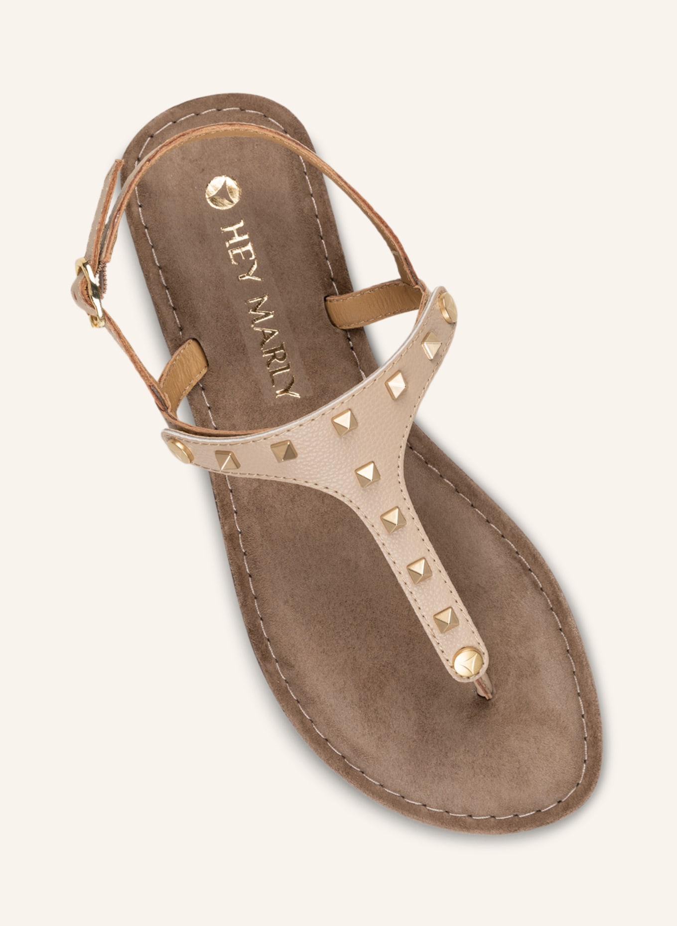 HEY MARLY Sandal base COMFORT, Color: TAUPE (Image 6)