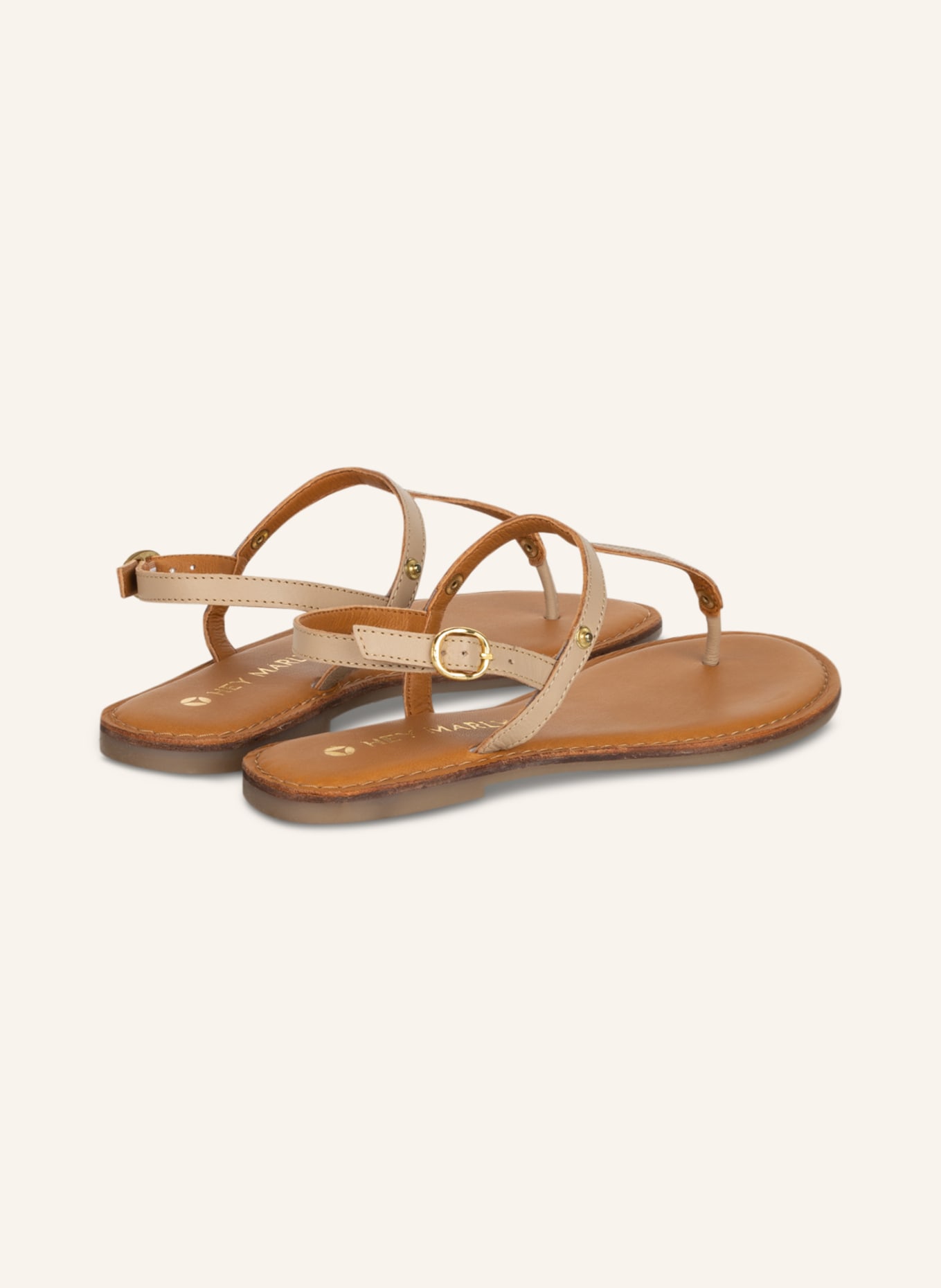 HEY MARLY Sandal base CLASSIC, Color: BEIGE (Image 2)