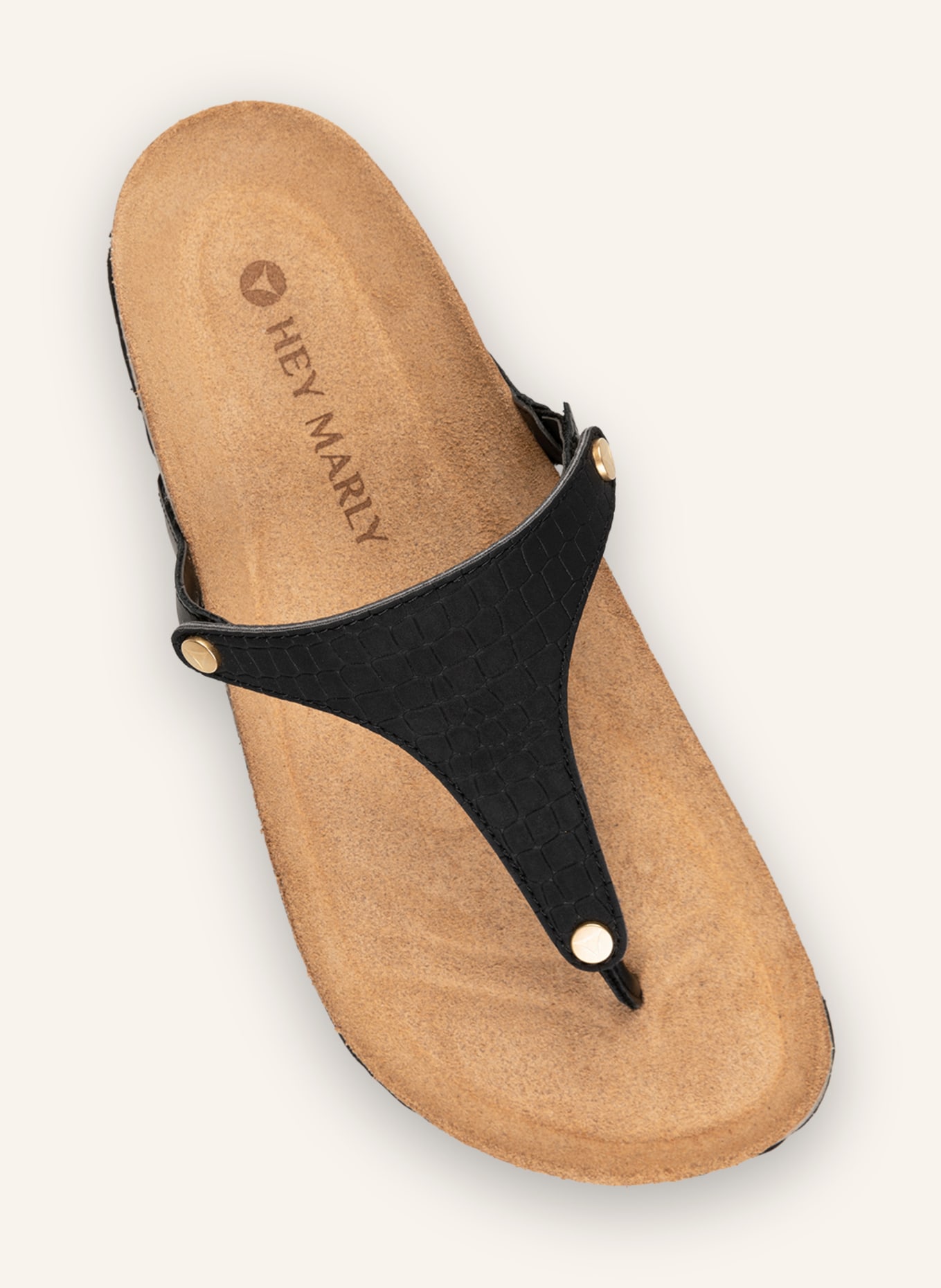HEY MARLY Spód od sandałów CASUAL, Kolor: CZARNY (Obrazek 6)