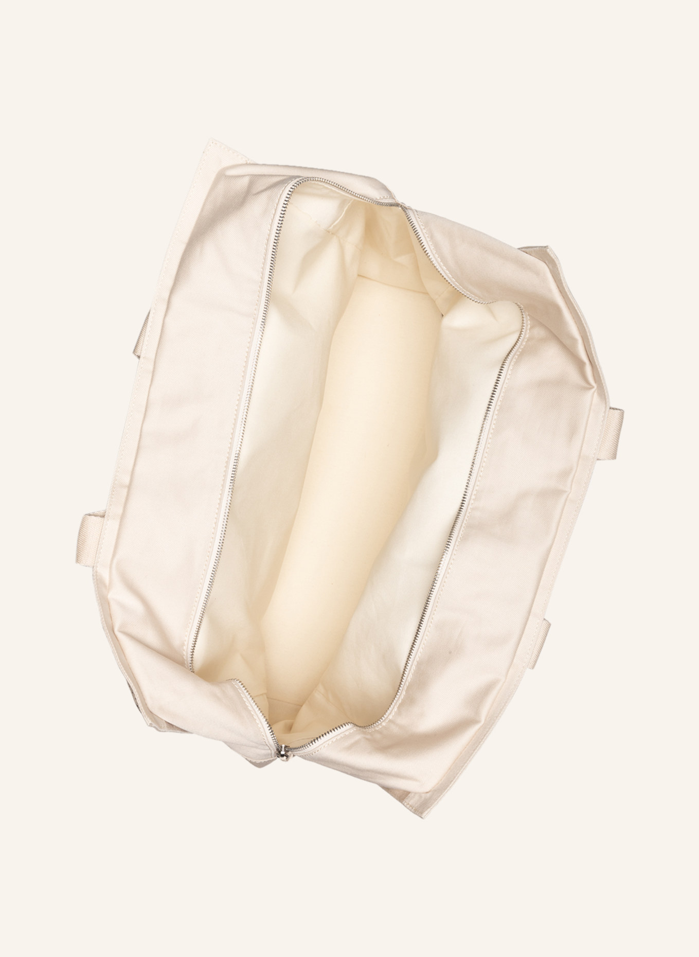 CLAUDIE PIERLOT Torba shopper 221ATRAVEL: ECRU/ CZARNY