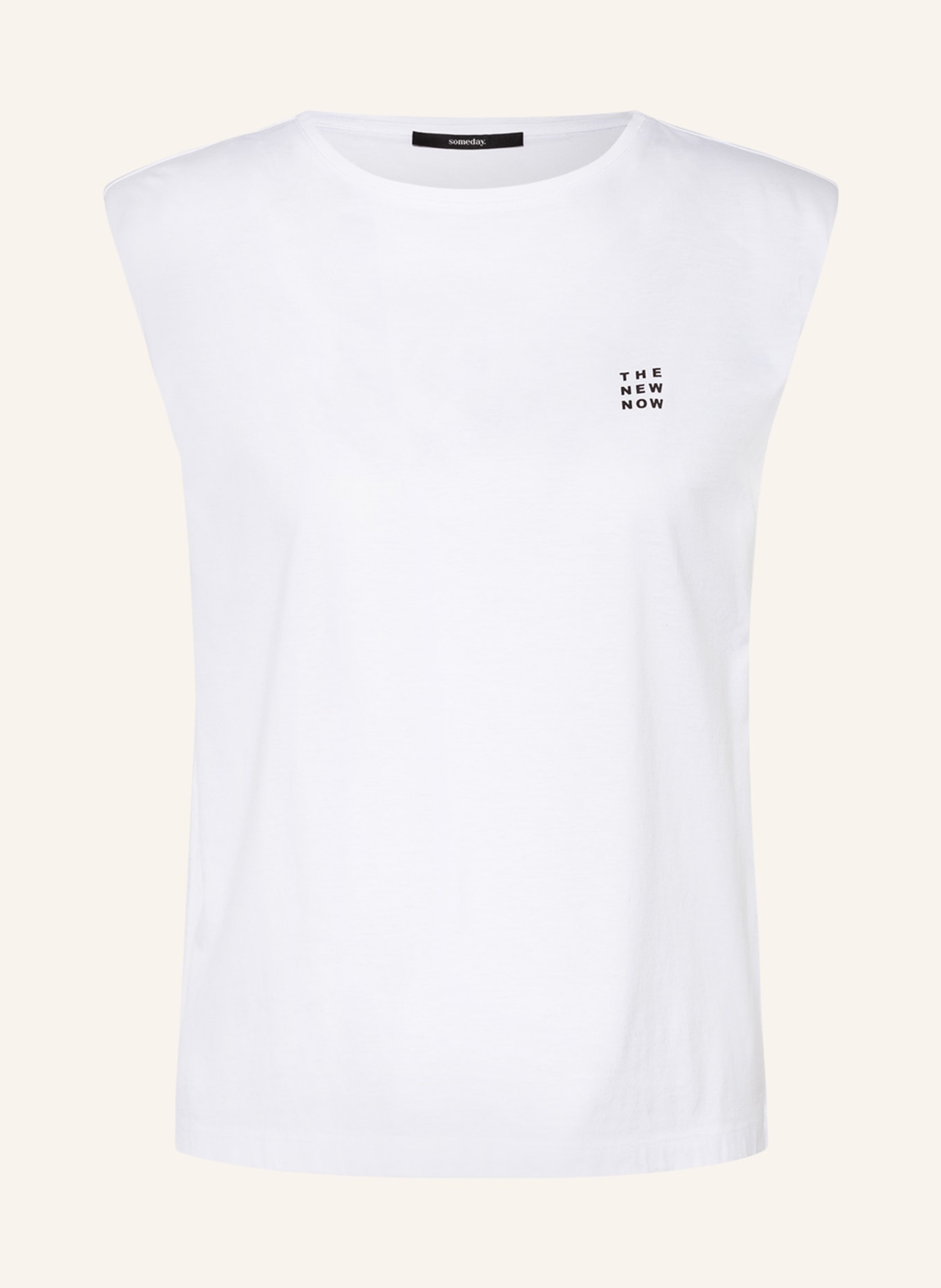 someday T-shirt KARELA, Color: WHITE (Image 1)