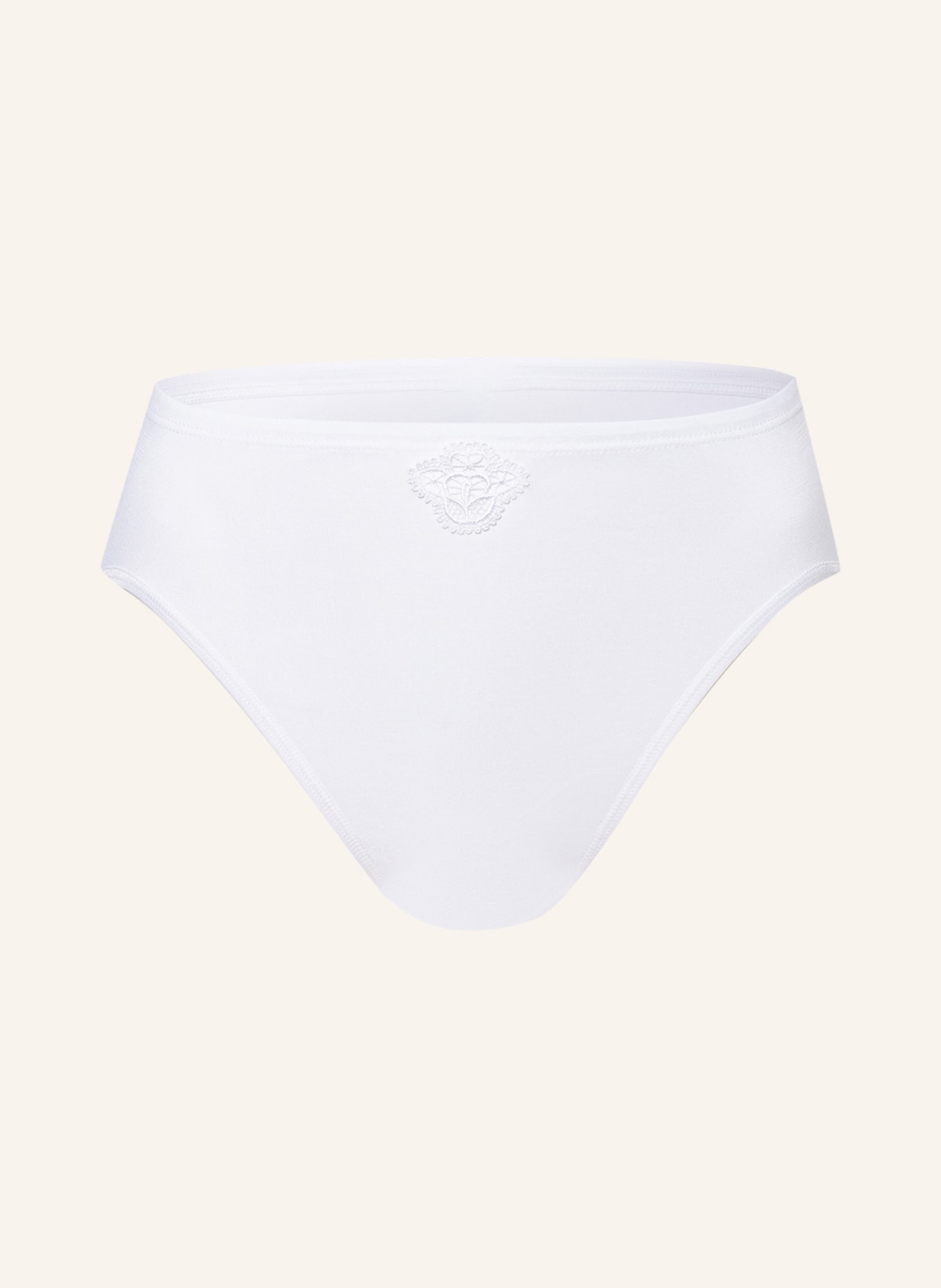 mey High-waisted brief series EMOTION ELEGANCE , Color: WHITE (Image 1)