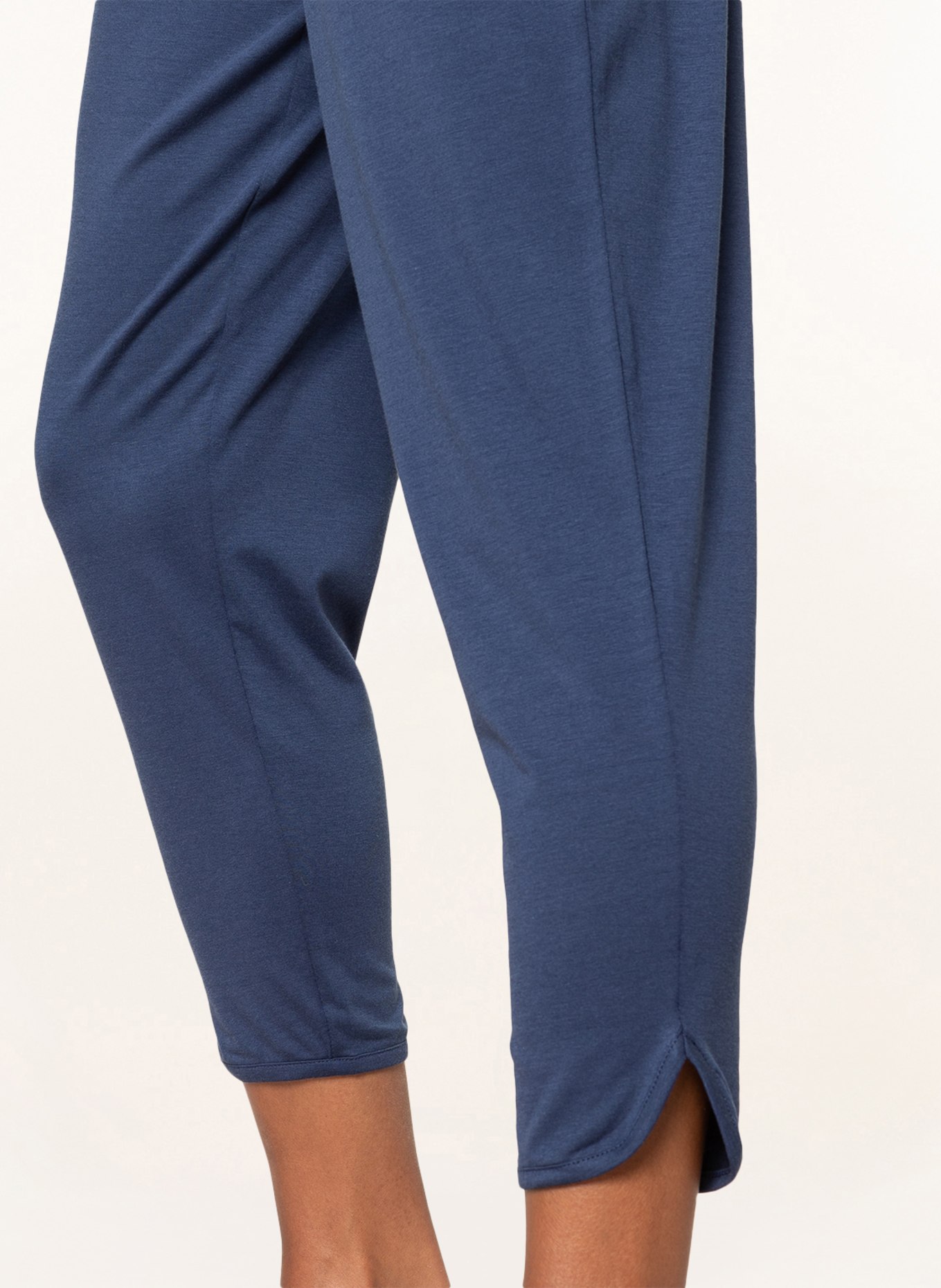 mey 7/8 pajama pants series LIAH, Color: DARK BLUE (Image 5)
