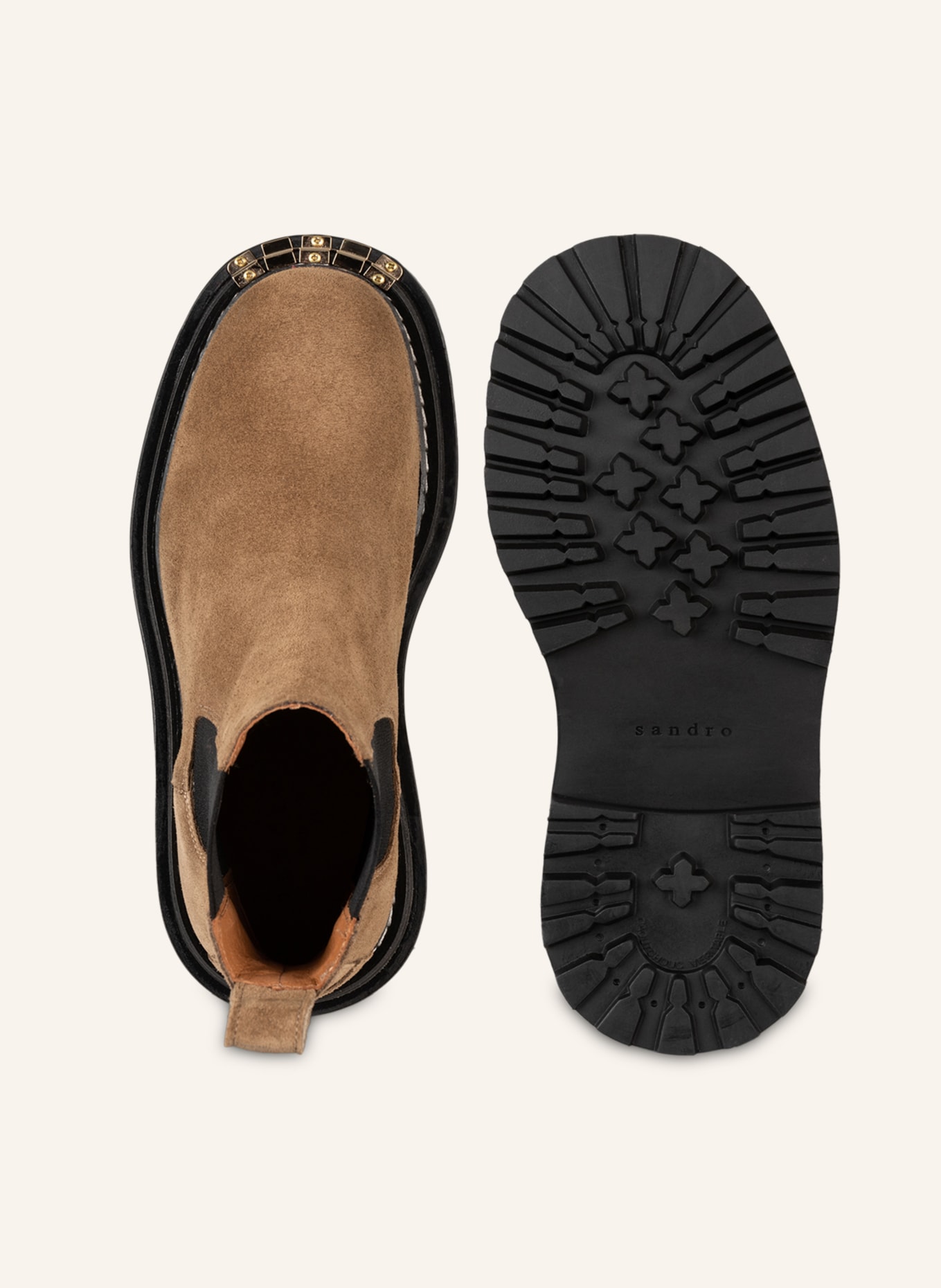 SANDRO Chelsea-Boots, Farbe: CAMEL (Bild 5)