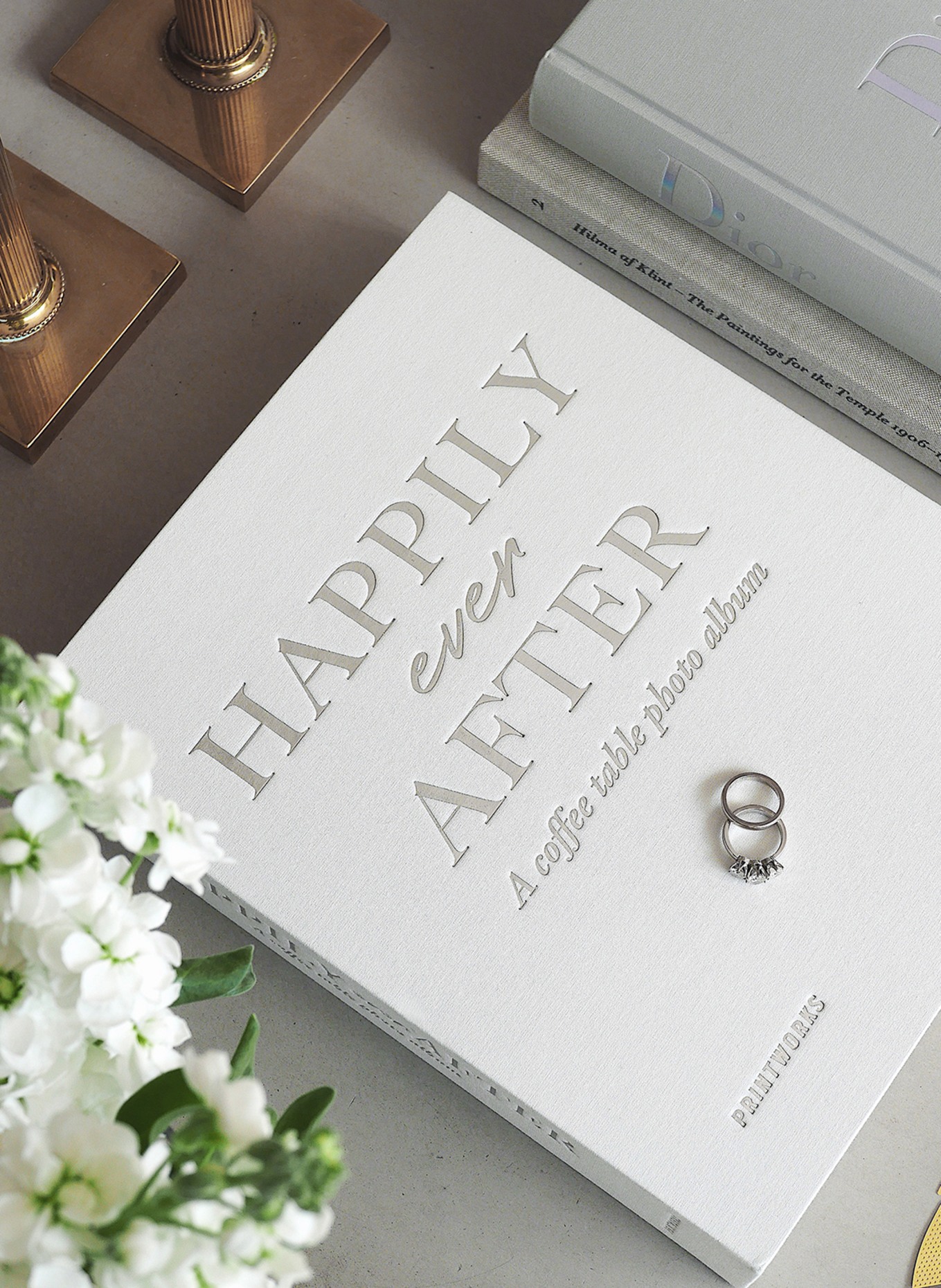 PRINTWORKS Photo album HAPPILY EVER AFTER , Color: CREAM (Image 4)