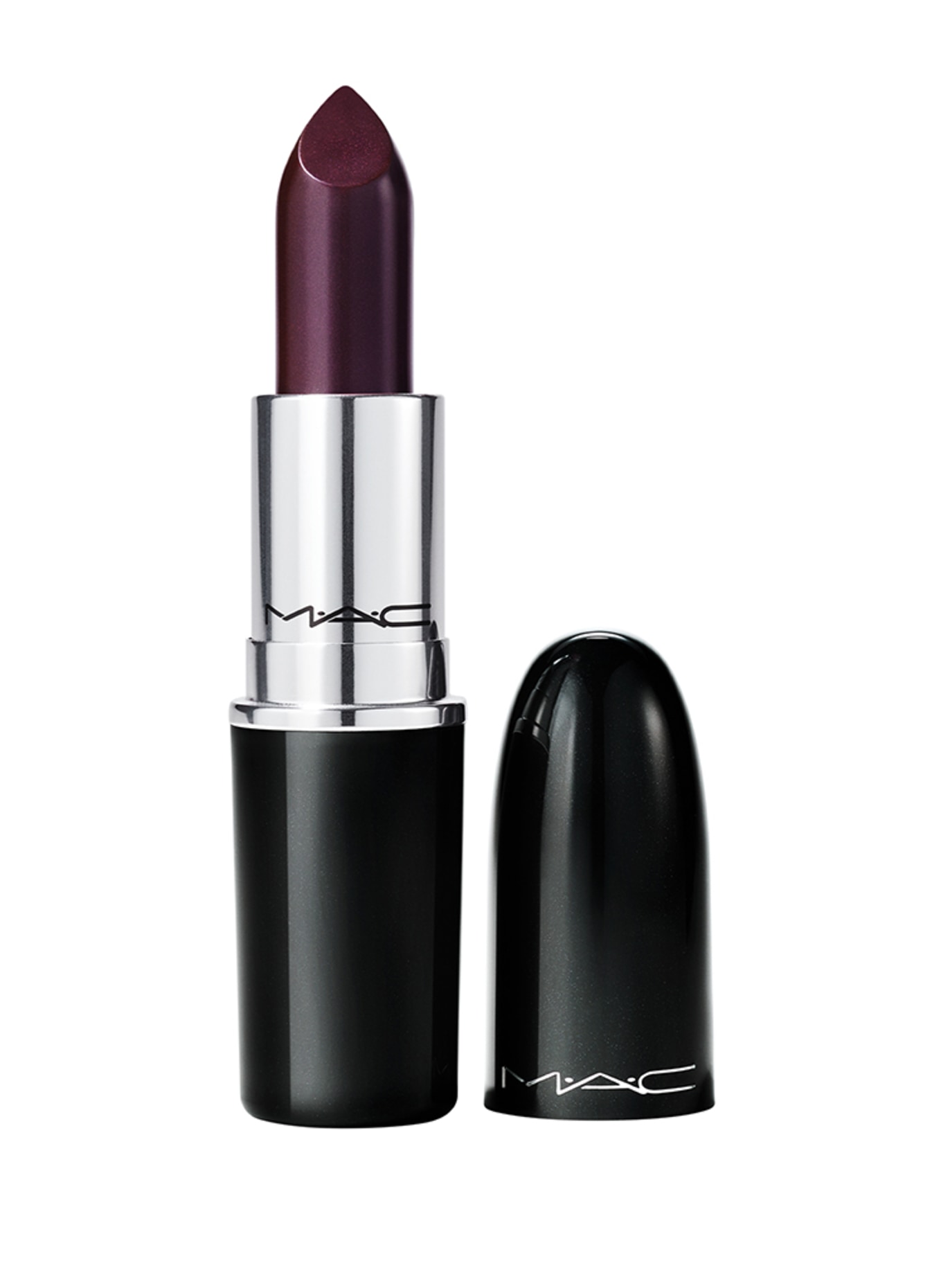 M.A.C LUSTREGLASS LIPSTICK: SUCCUMB TO PLUM
