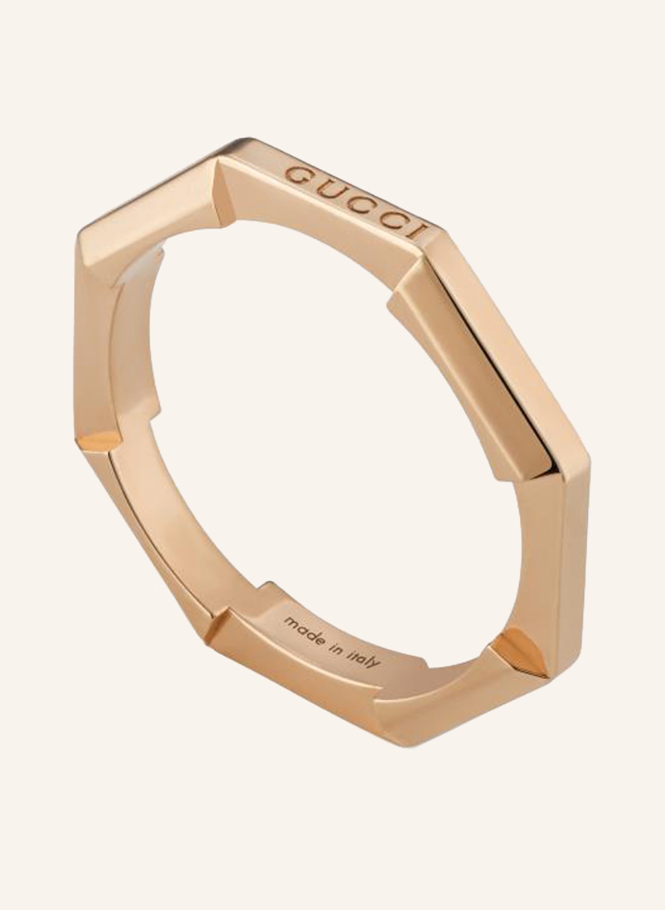 GUCCI Ring LINK TO LOVE, Farbe: GOLD (Bild 2)