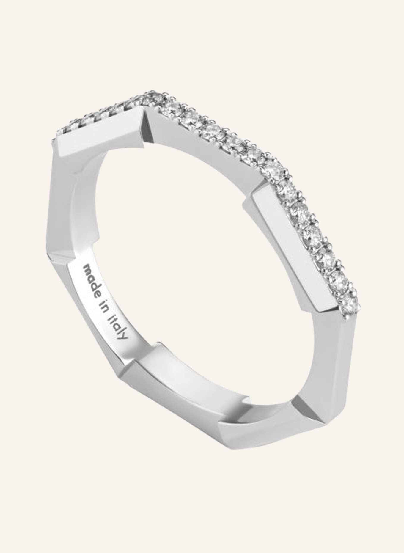 GUCCI Ring LINK TO LOVE in white gold