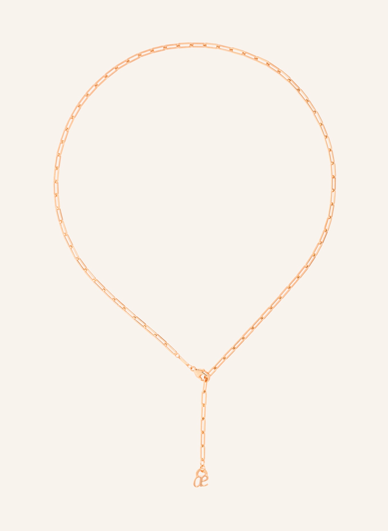ariane ernst Necklace BICYCLE CHA, Color: ROSE GOLD (Image 1)