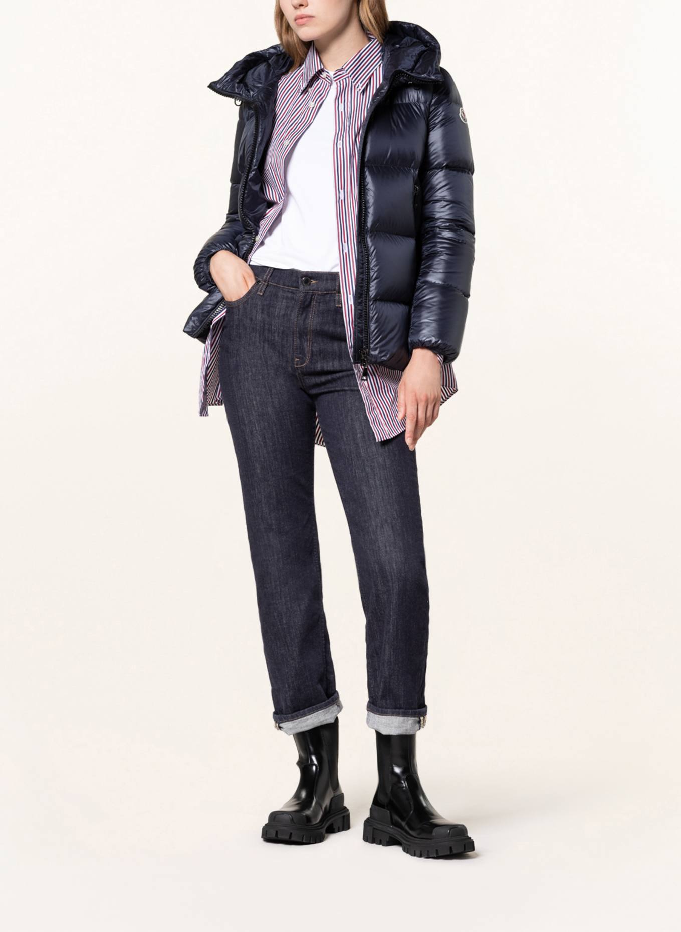 MONCLER Daunenjacke SERITTE: DUNKELBLAU