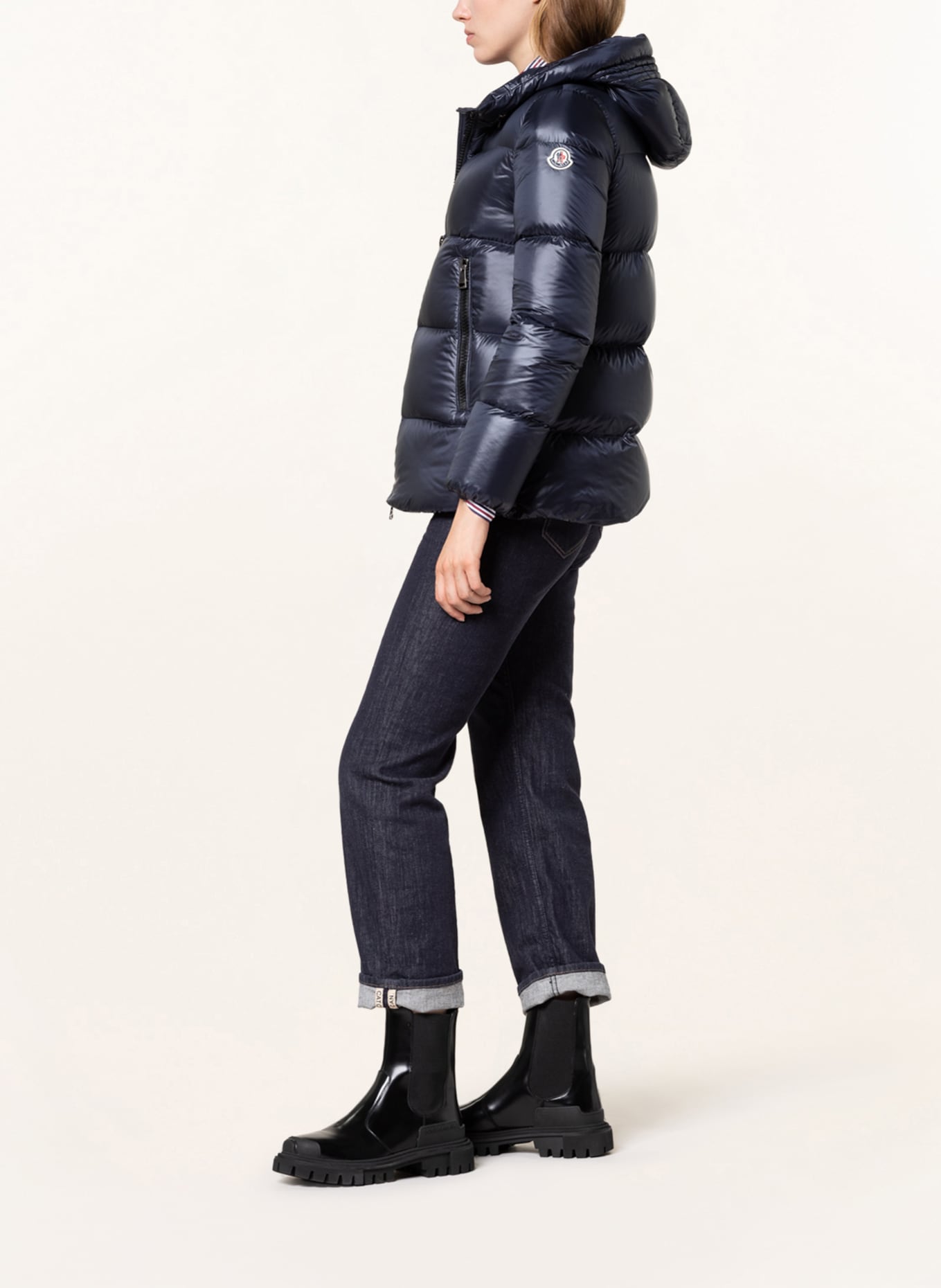 MONCLER Daunenjacke SERITTE: DUNKELBLAU