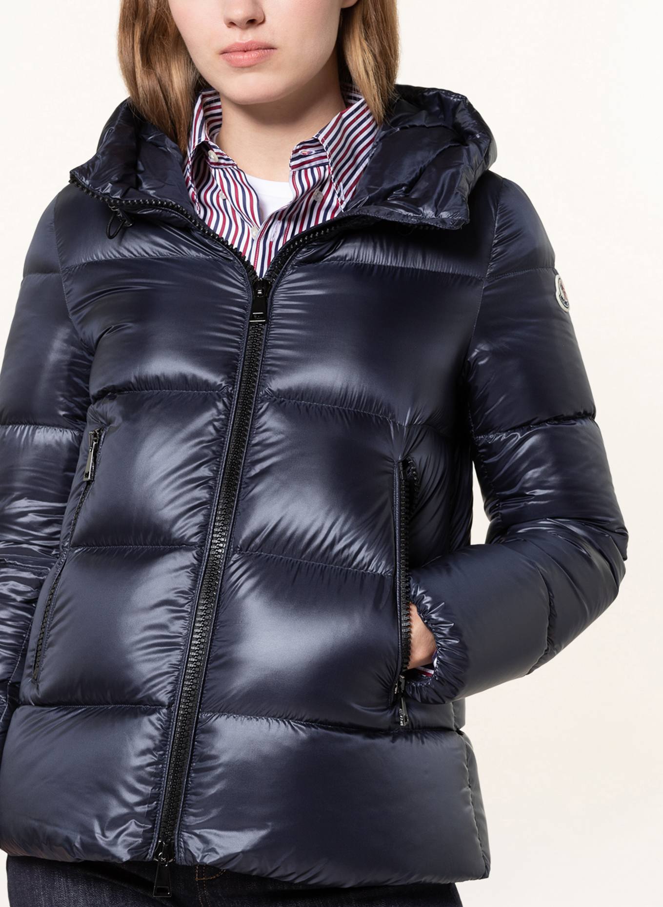 MONCLER Daunenjacke SERITTE: DUNKELBLAU