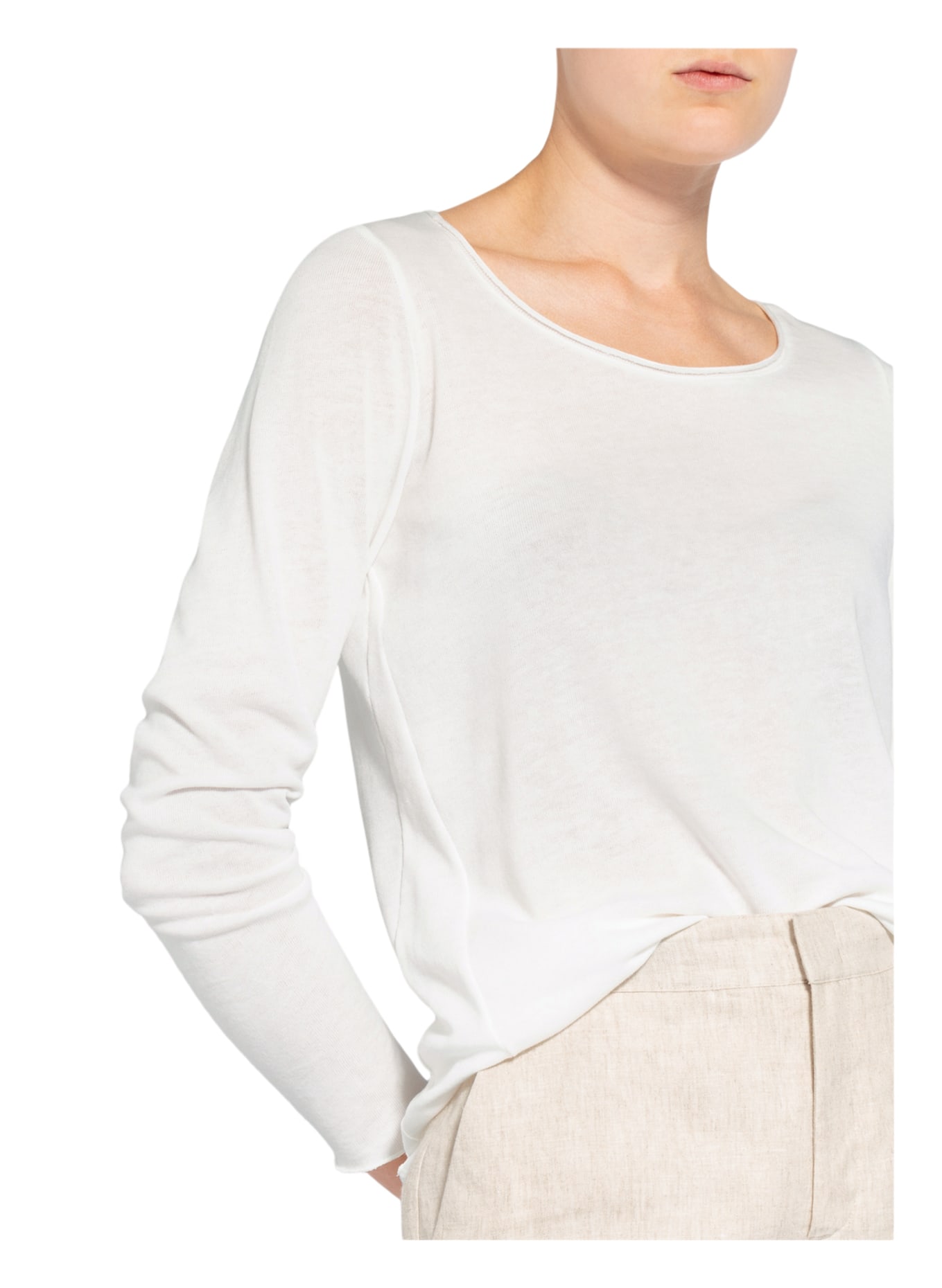 Smith & Soul Long sleeve shirt, Color: WHITE (Image 4)