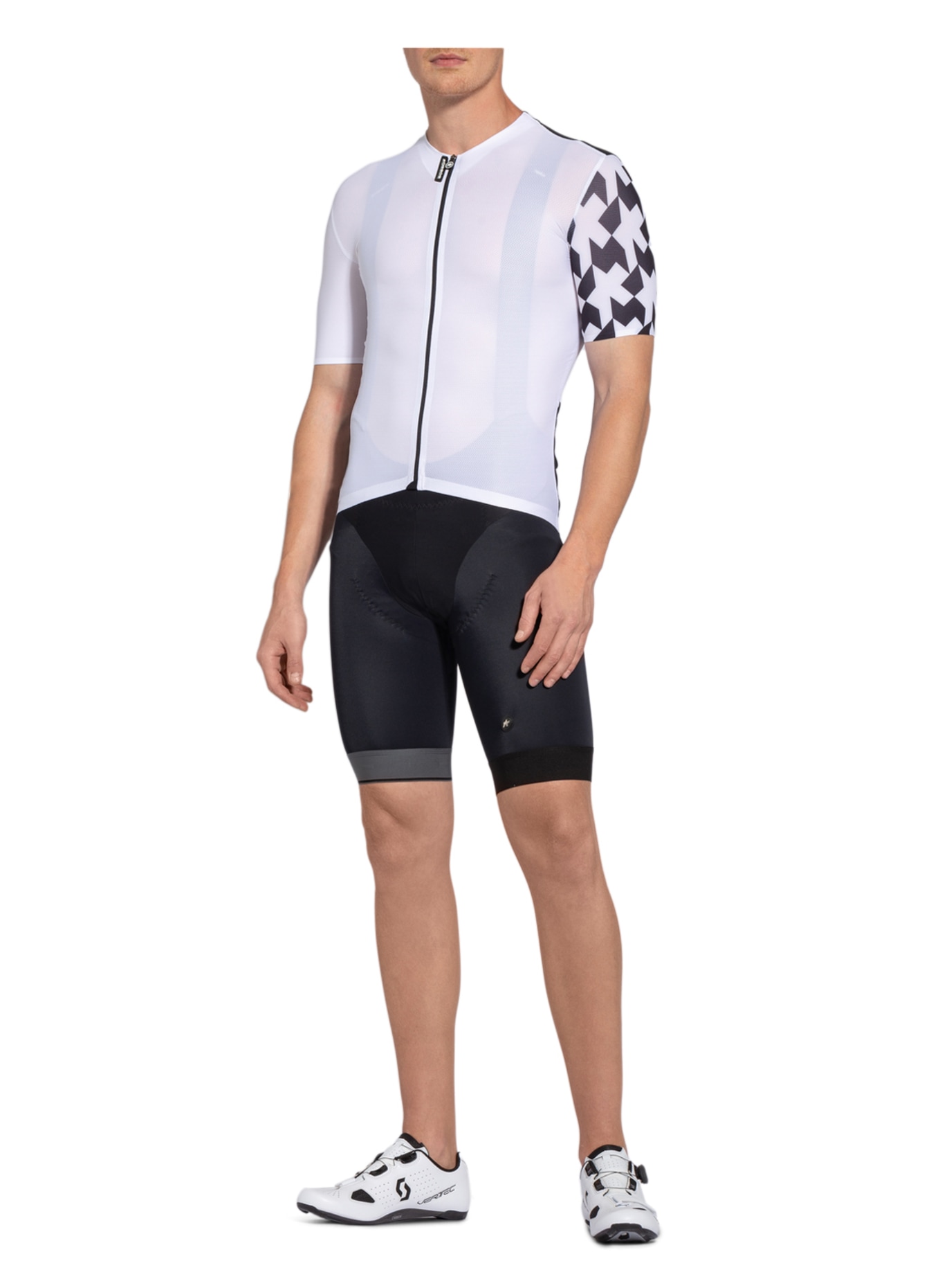 ASSOS Cycling jersey EQUIPE RS AERO, Color: WHITE/ BLACK (Image 2)