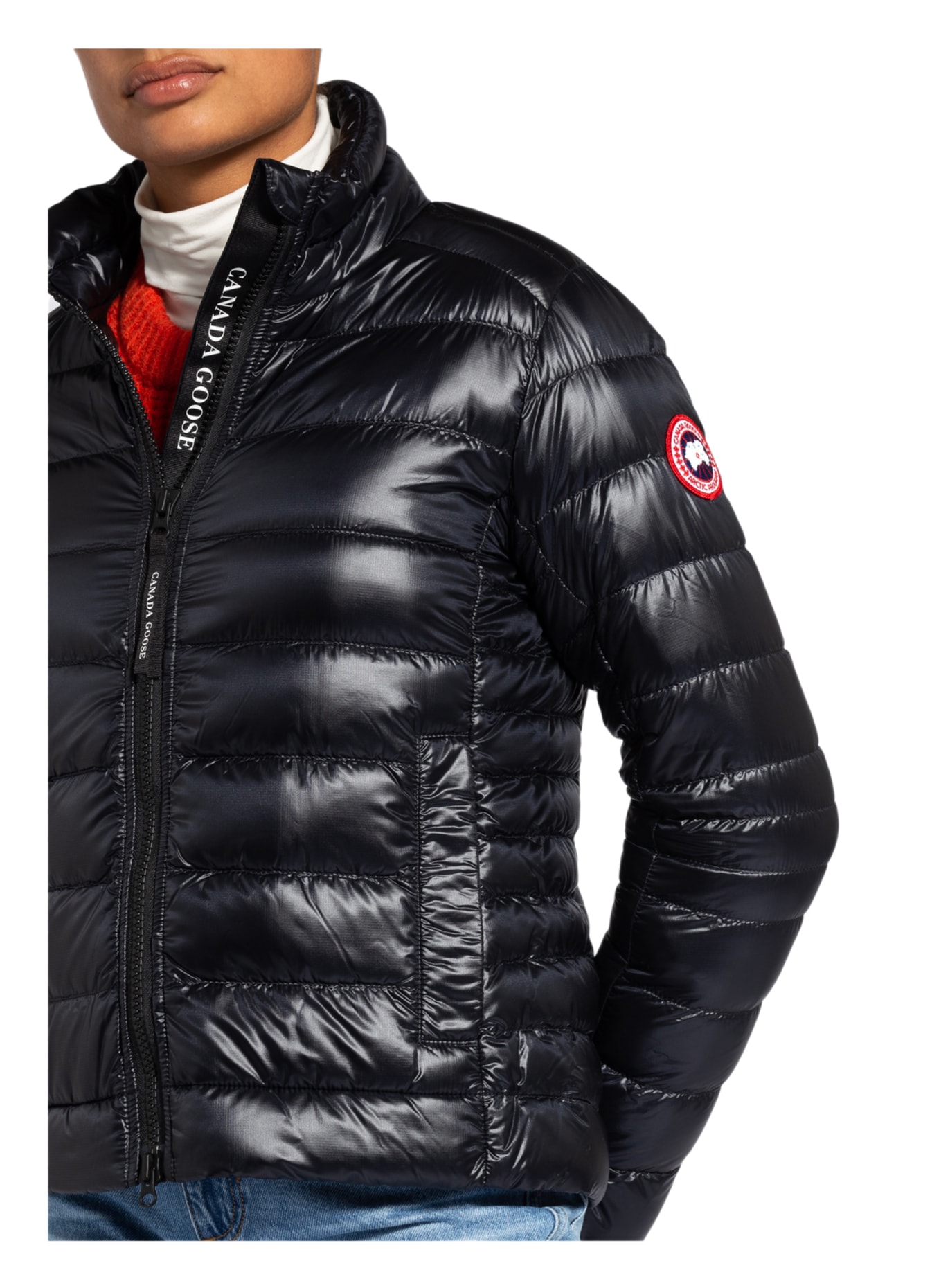 CANADA GOOSE Lightweight down jacket CYPRESS, Color: BLACK (Image 7)
