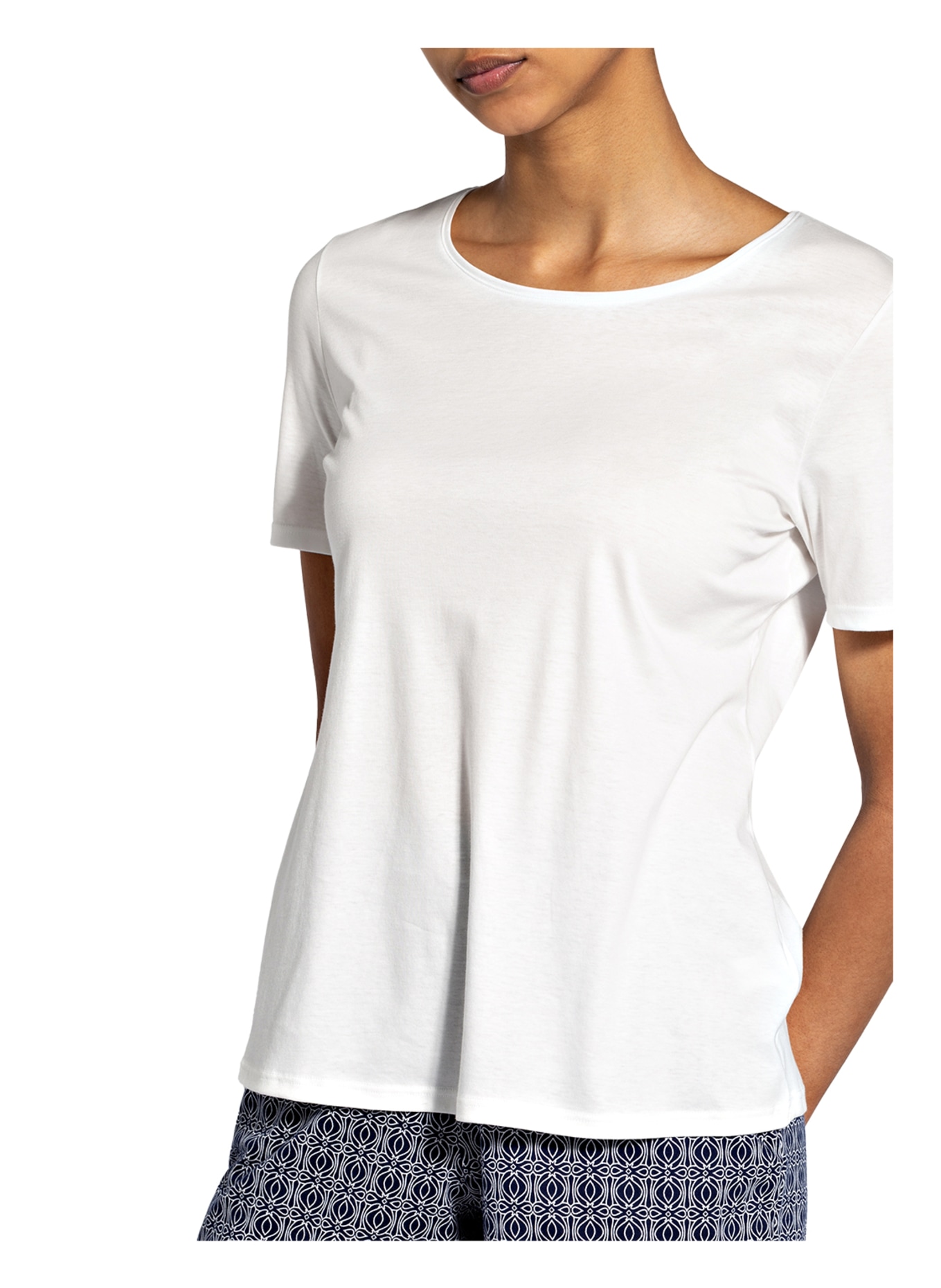 CALIDA Pajama shirt FAVOURITES DREAMS , Color: WHITE (Image 4)