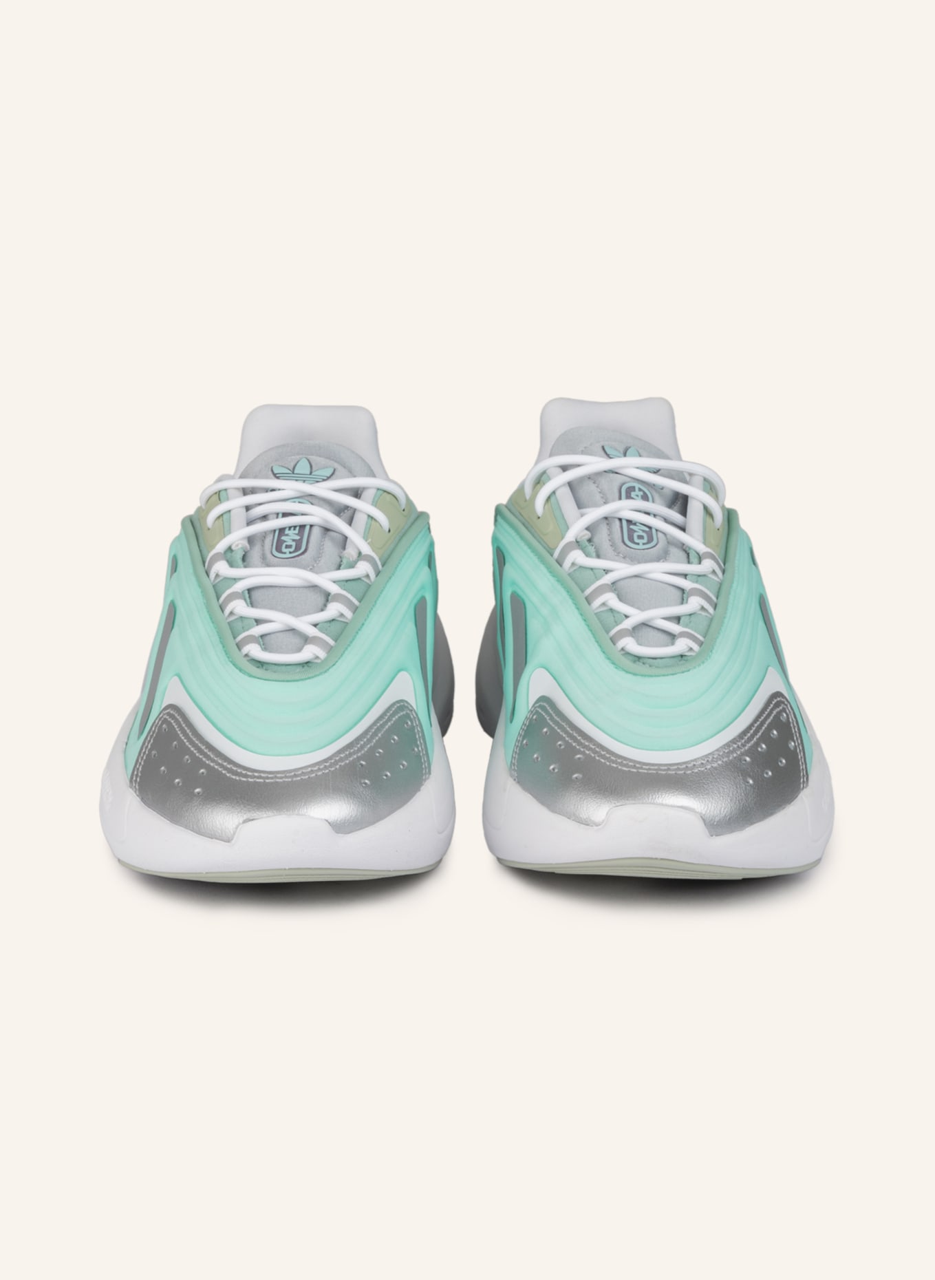 adidas Originals Plateau-Sneaker OZELIA, Farbe: MINT/ SILBER/ WEISS (Bild 3)