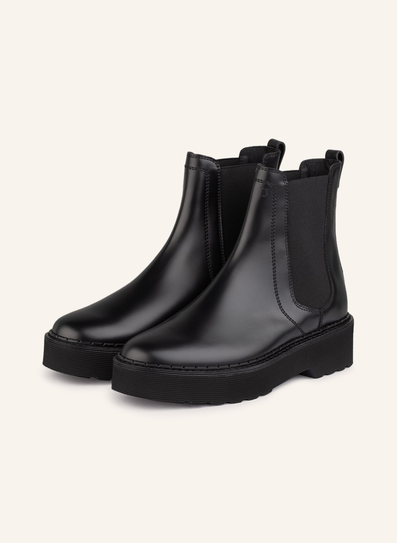 TOD'S  boots, Color: BLACK (Image 1)