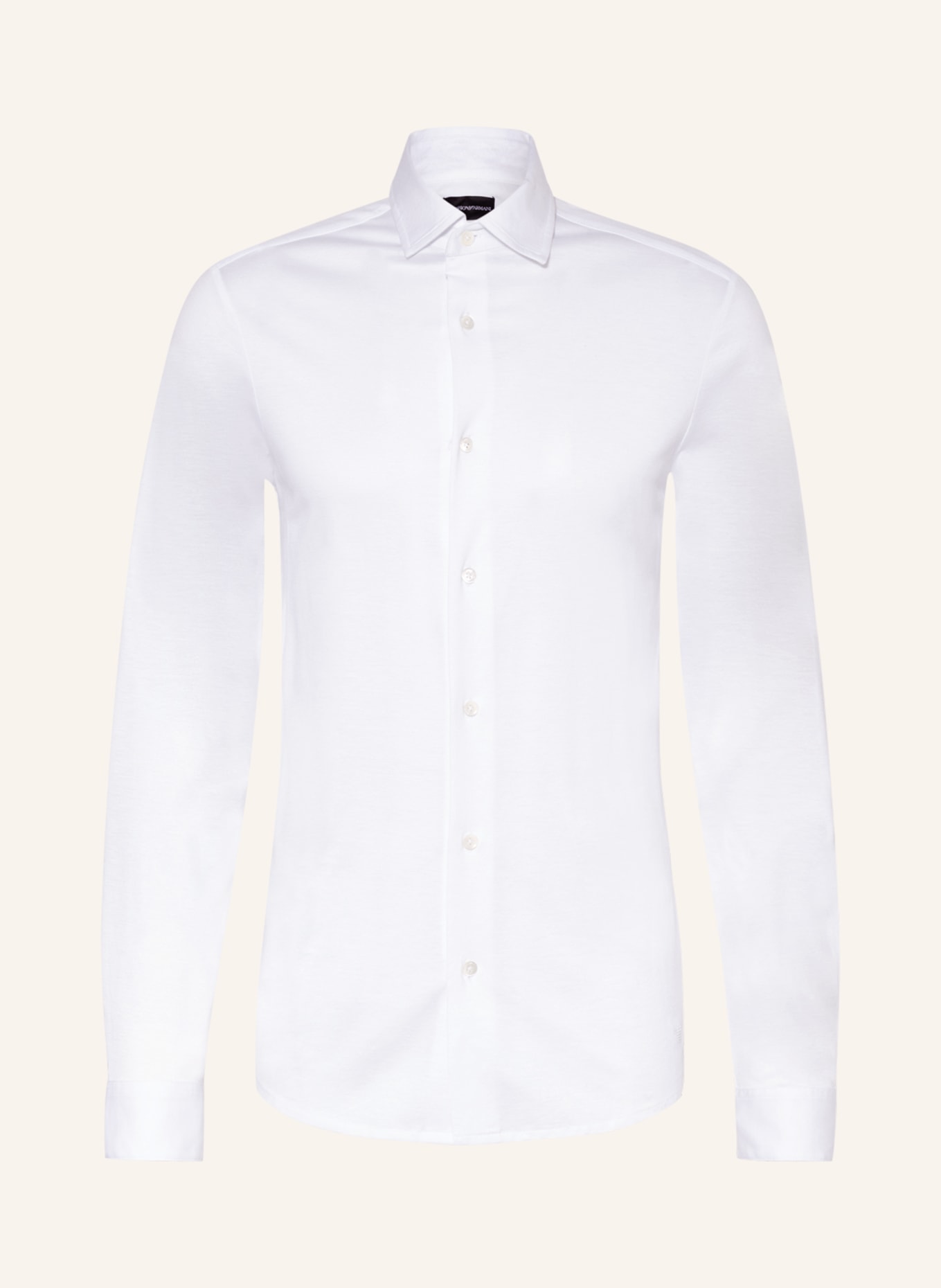 EMPORIO ARMANI Jerseyhemd Slim Fit , Farbe: WEISS (Bild 1)