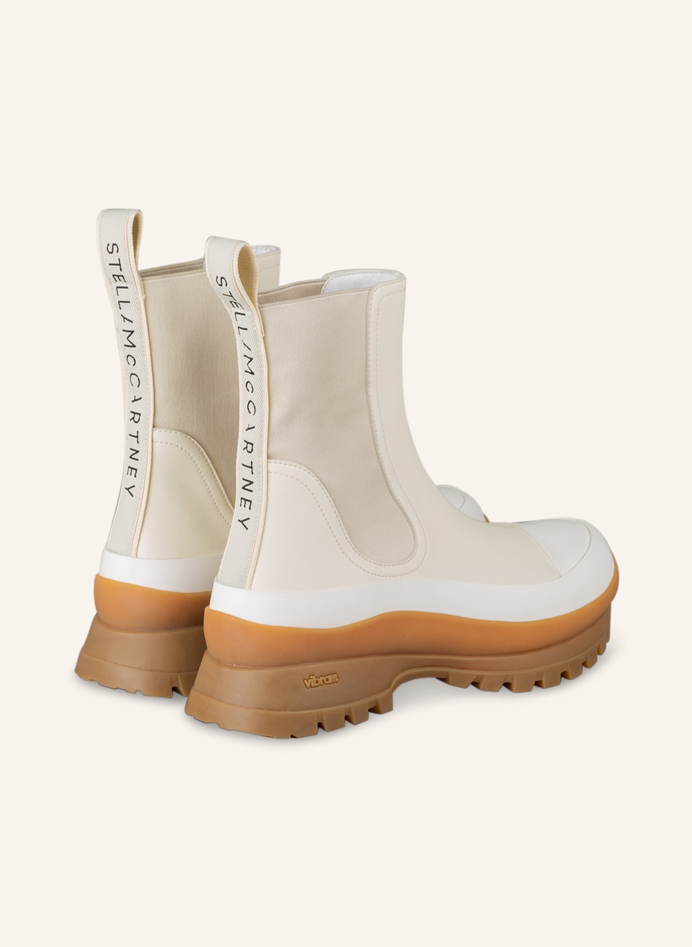 STELLA McCARTNEY Chelsea-Boots TRACE, Farbe: CREME/ SCHWARZ (Bild 2)