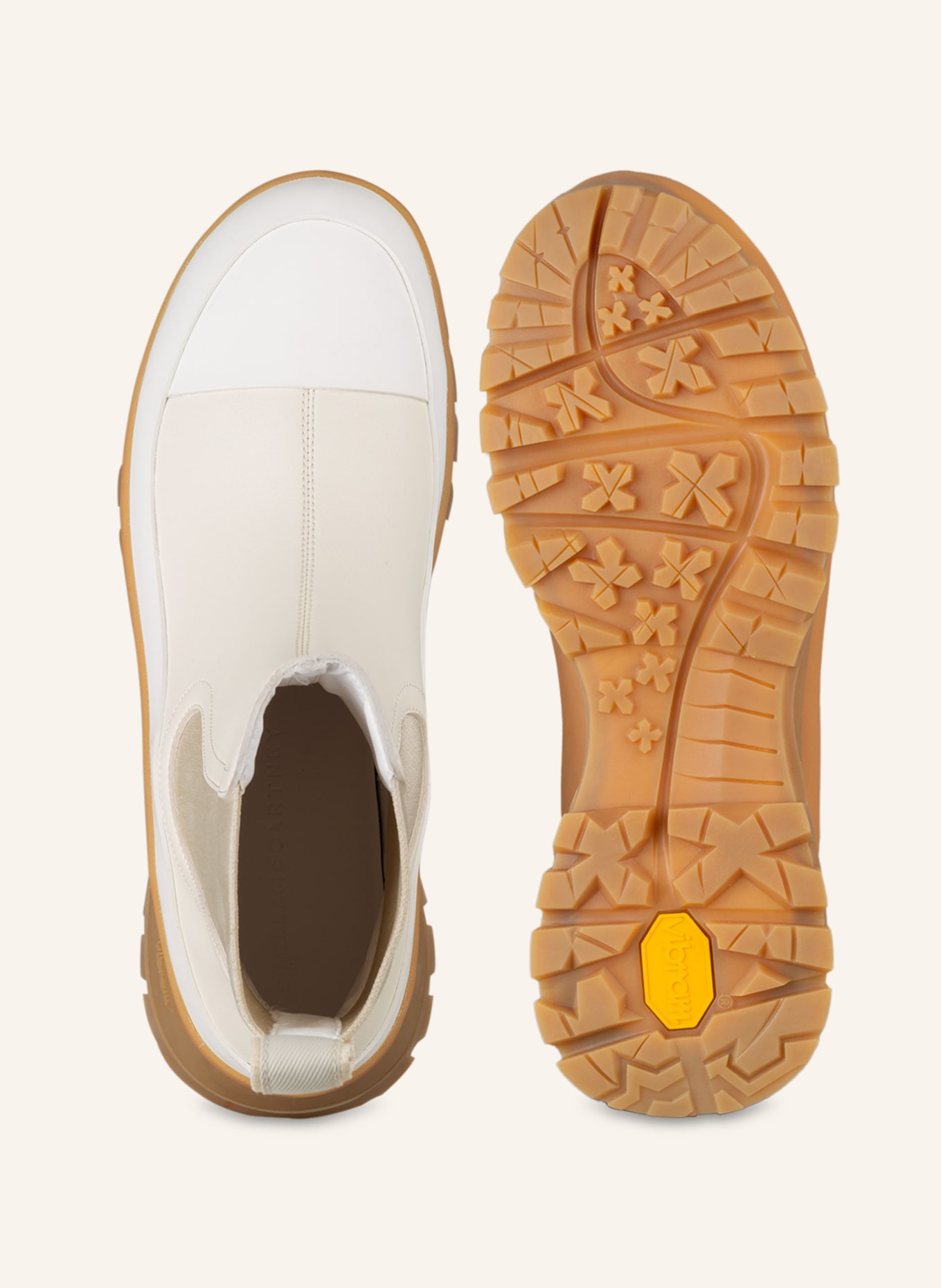 STELLA McCARTNEY Chelsea-Boots TRACE, Farbe: CREME/ SCHWARZ (Bild 5)